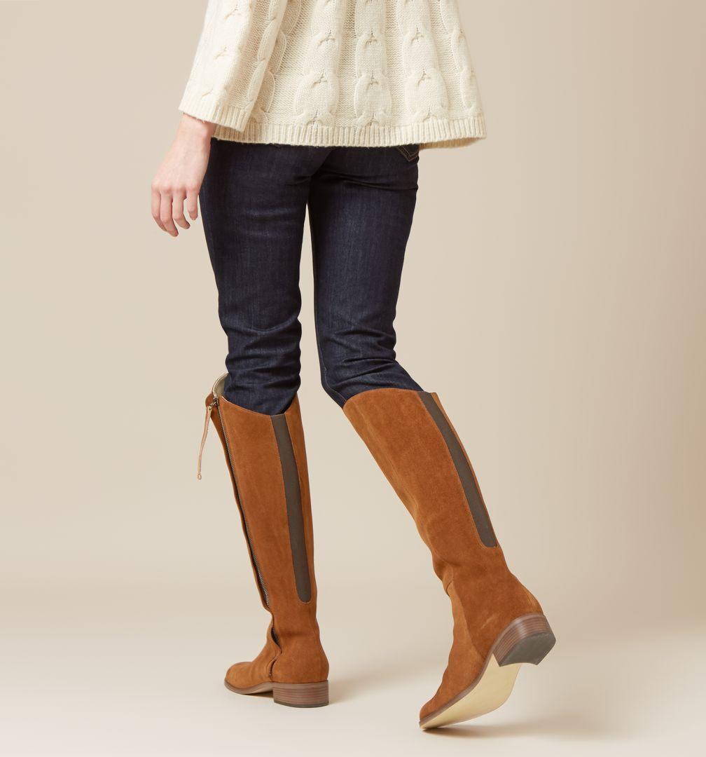 Hobbs suede boots Clearance