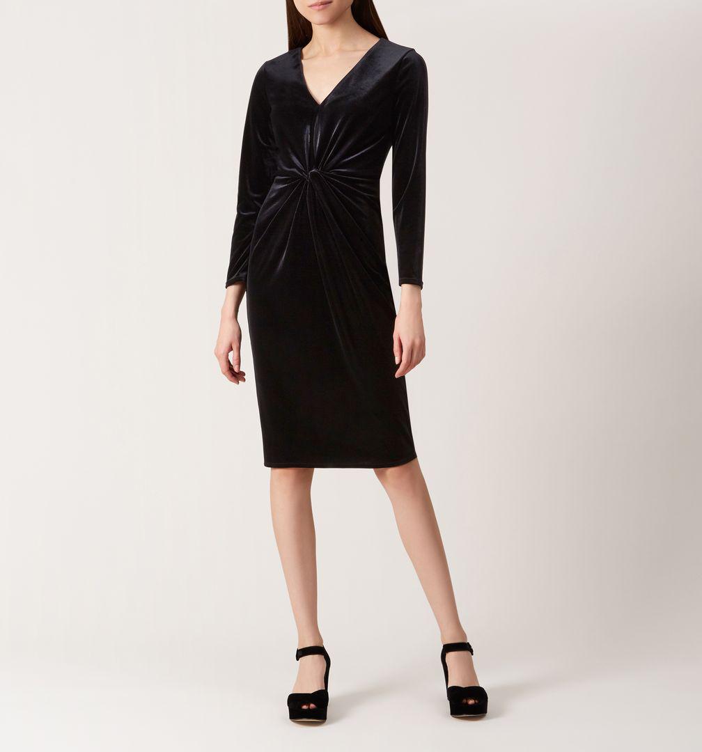 hobbs emilia velvet dress