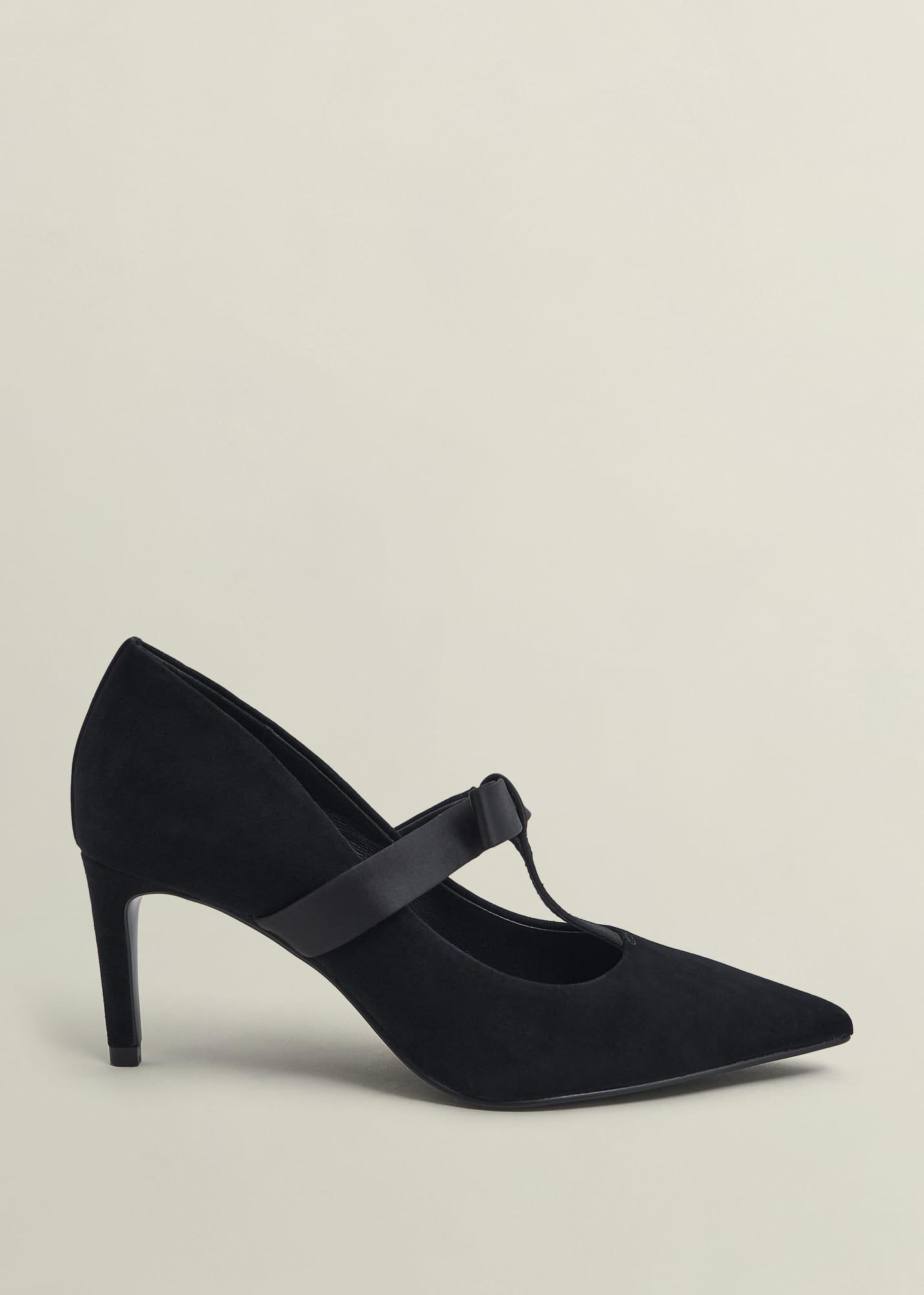 Hobbs Giovanna T-Bar Heels in Black Lyst UK