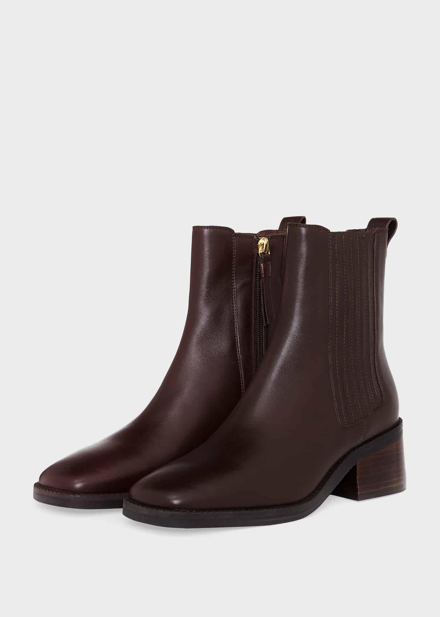 Hobbs Fran Ankle Boots in Brown | Lyst