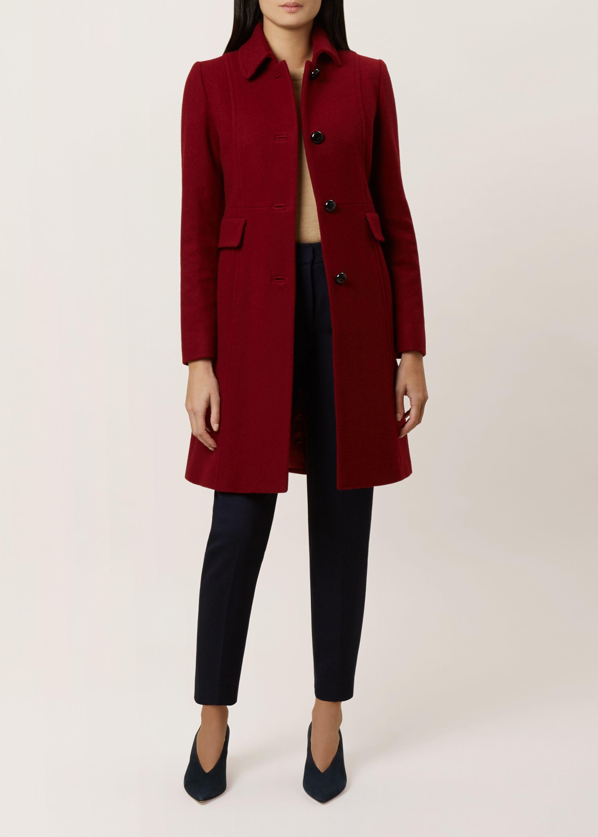 Evalina wool blend coat Clearance