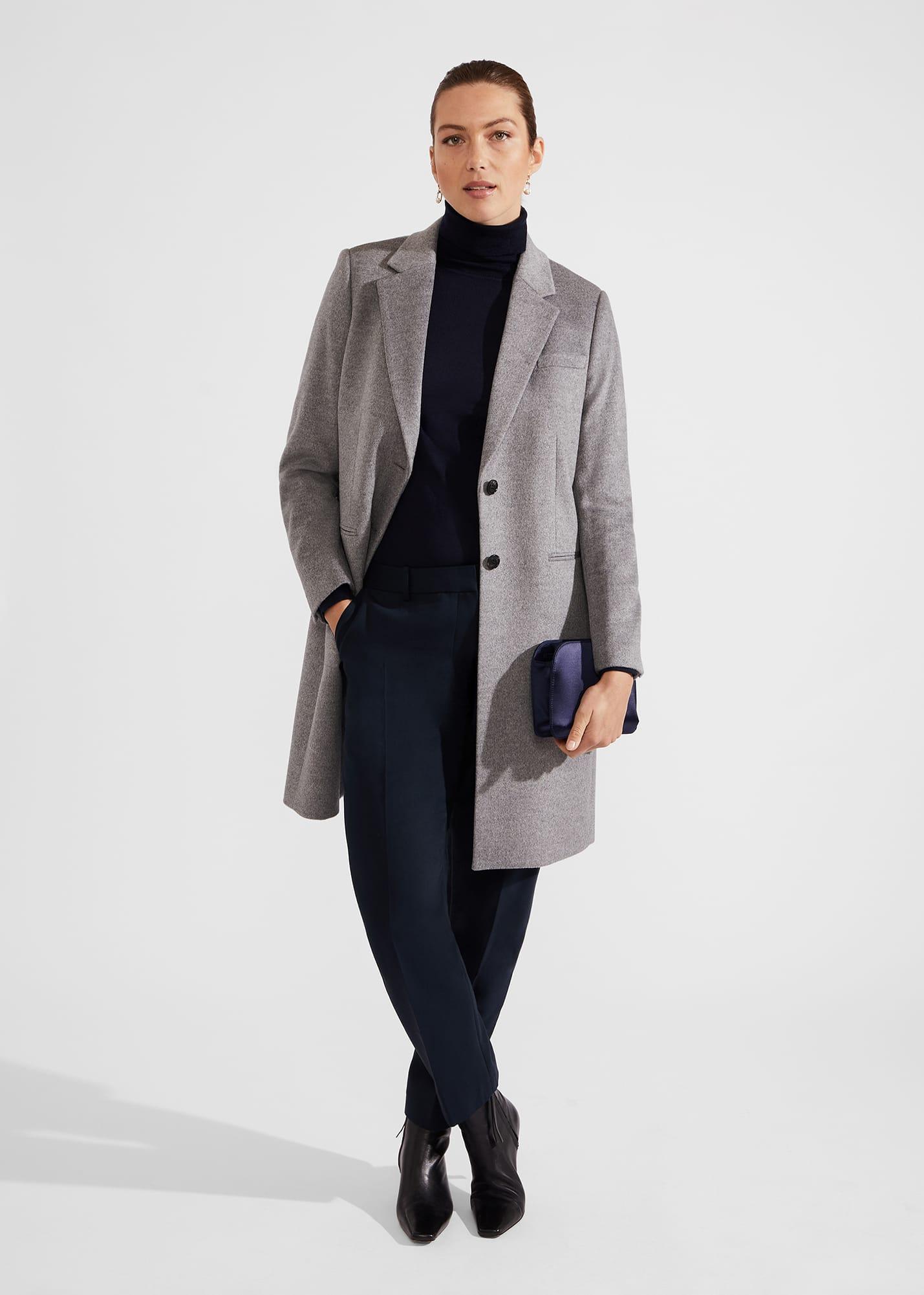 Hobbs grey coat outlet