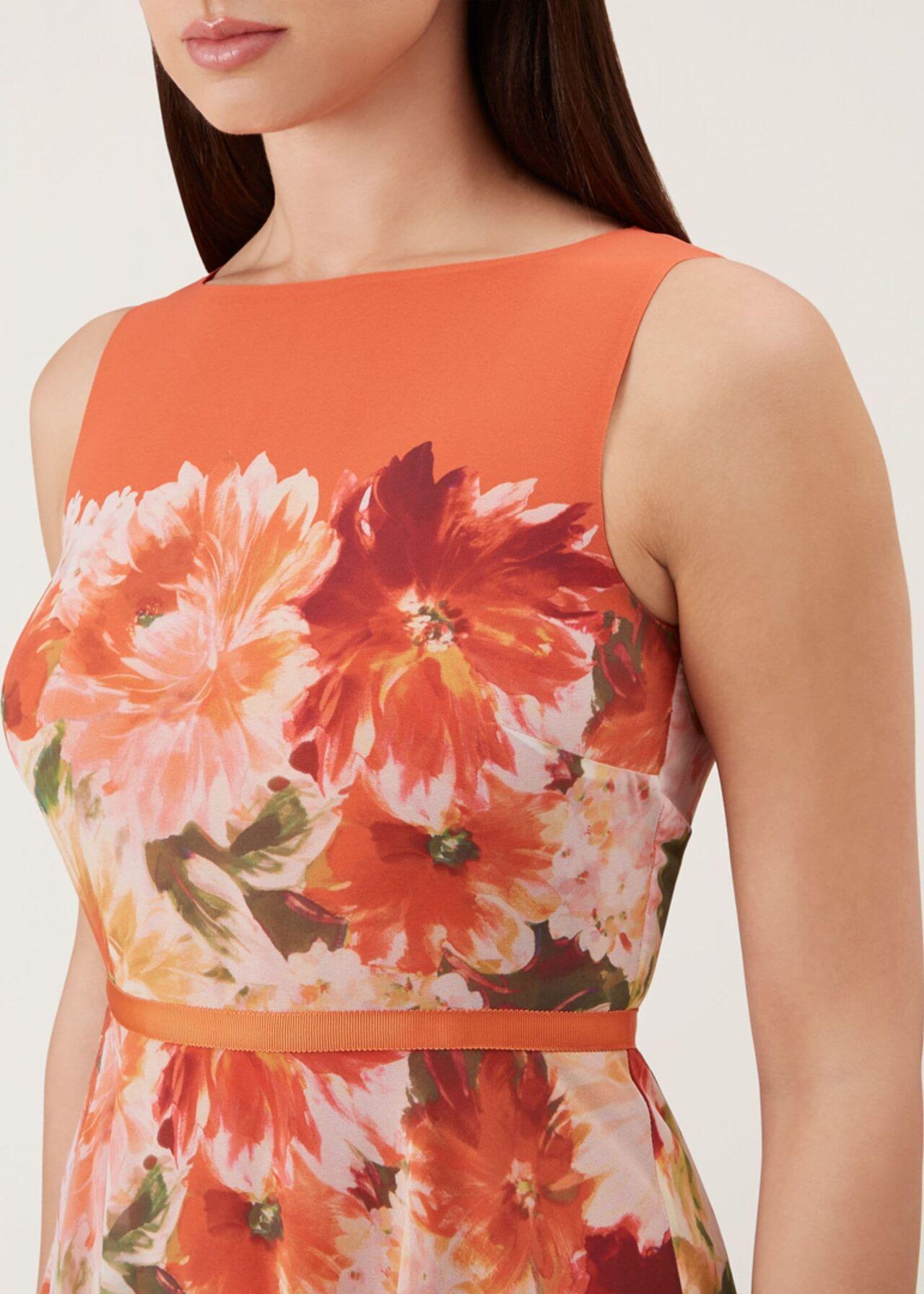 Hobbs orange dress Clearance