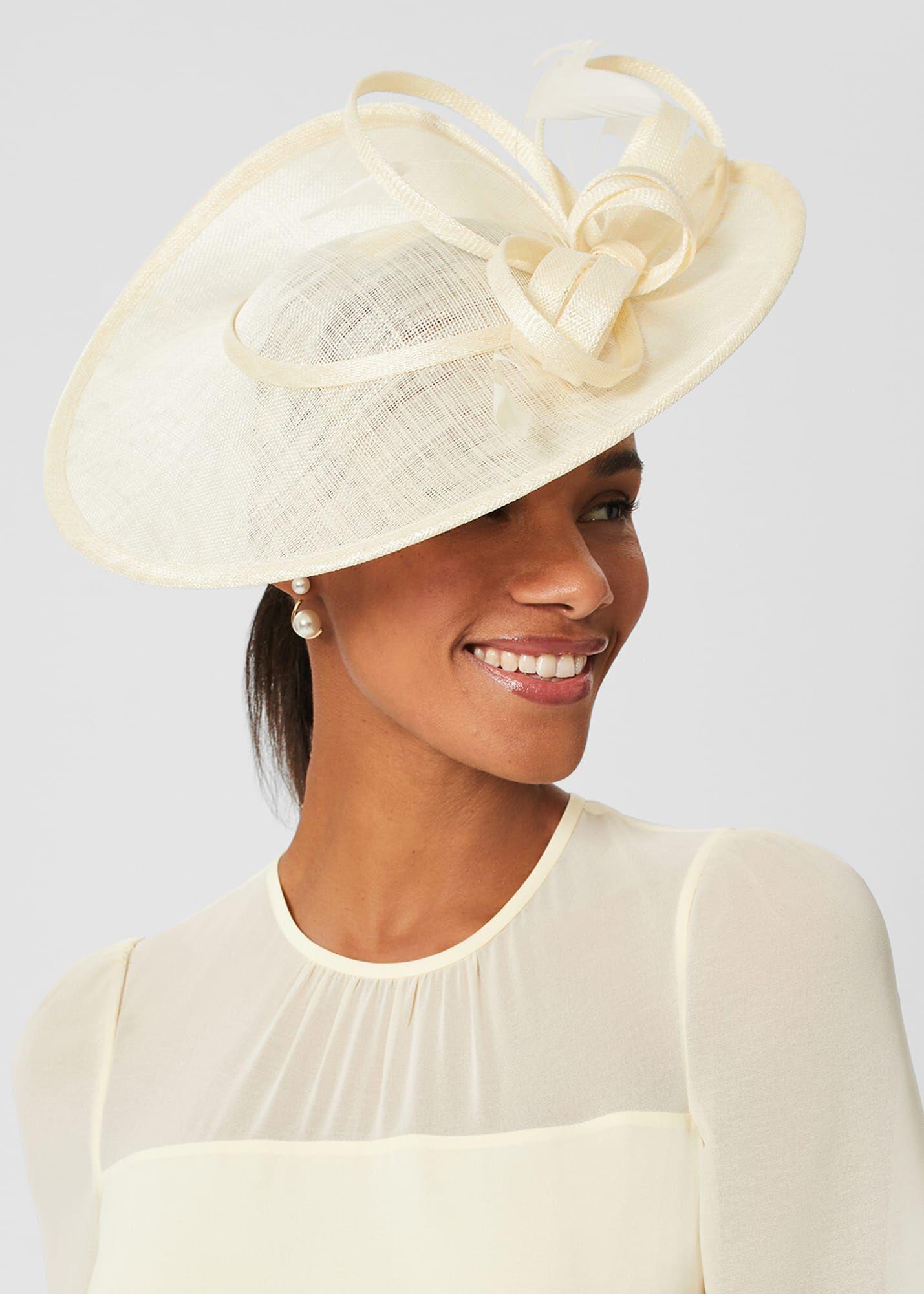 Hobbs Alisa Fascinator in White Lyst