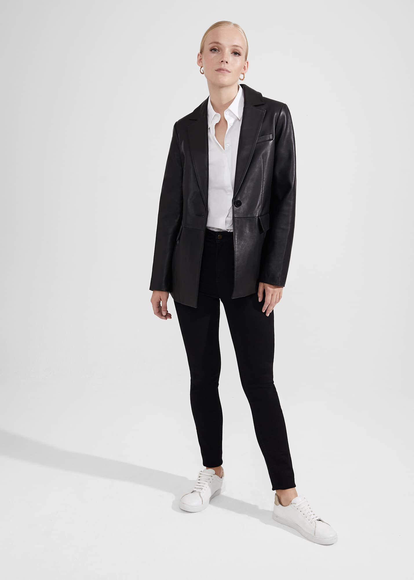 Hobbs black outlet blazer