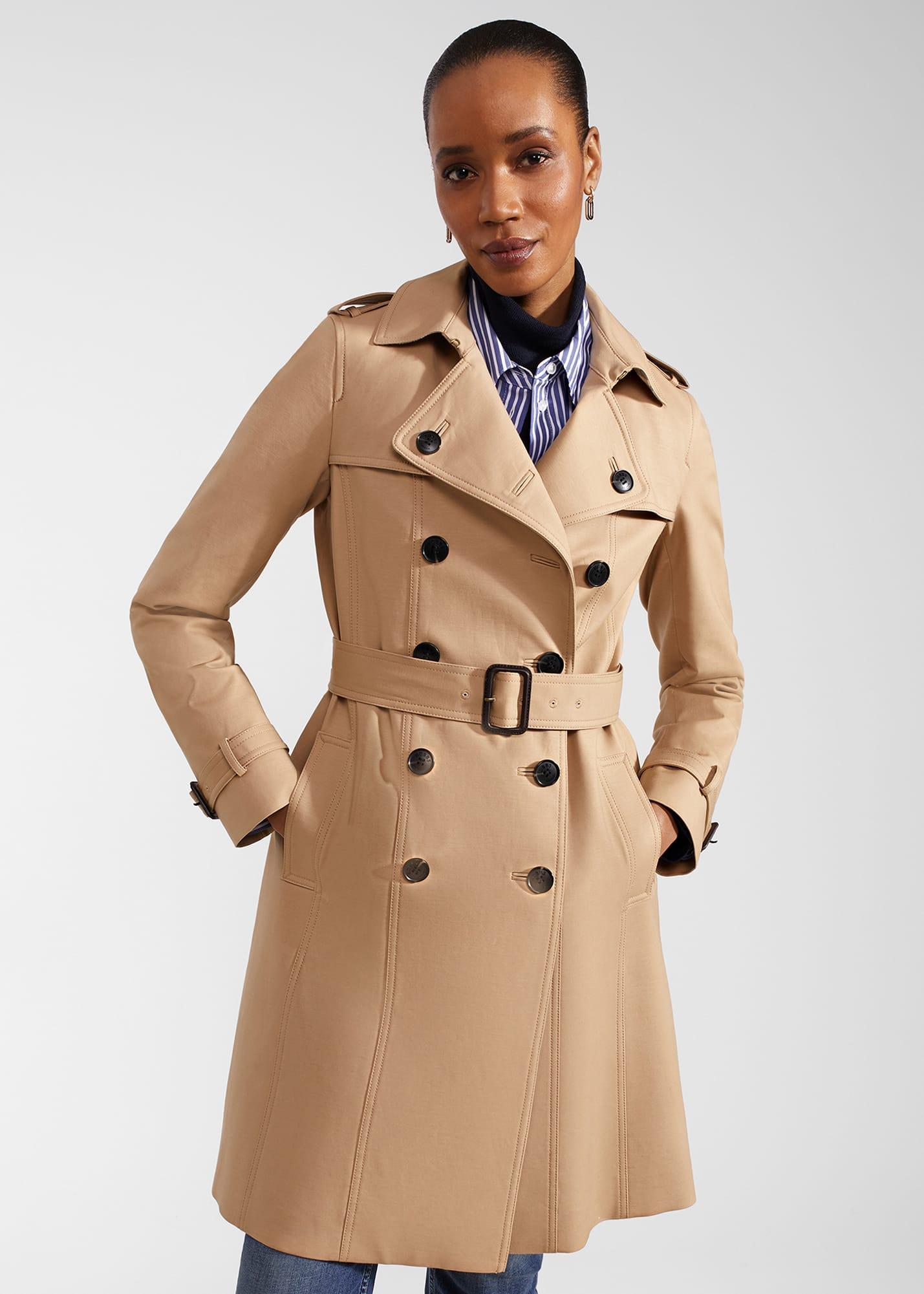 Hobbs Skylar Shower Resistant Trench Coat in Natural Lyst Australia