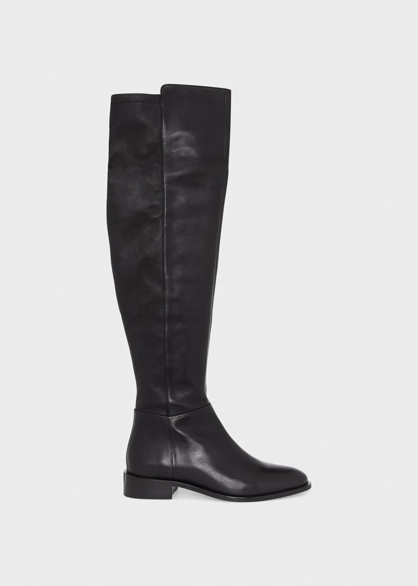 Hobbs black boots hotsell