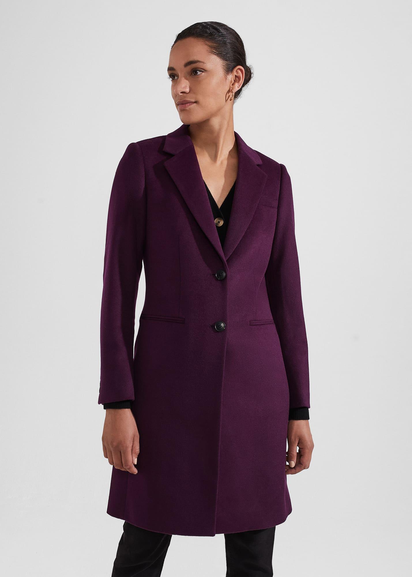 Hobbs tilda velvet coat online