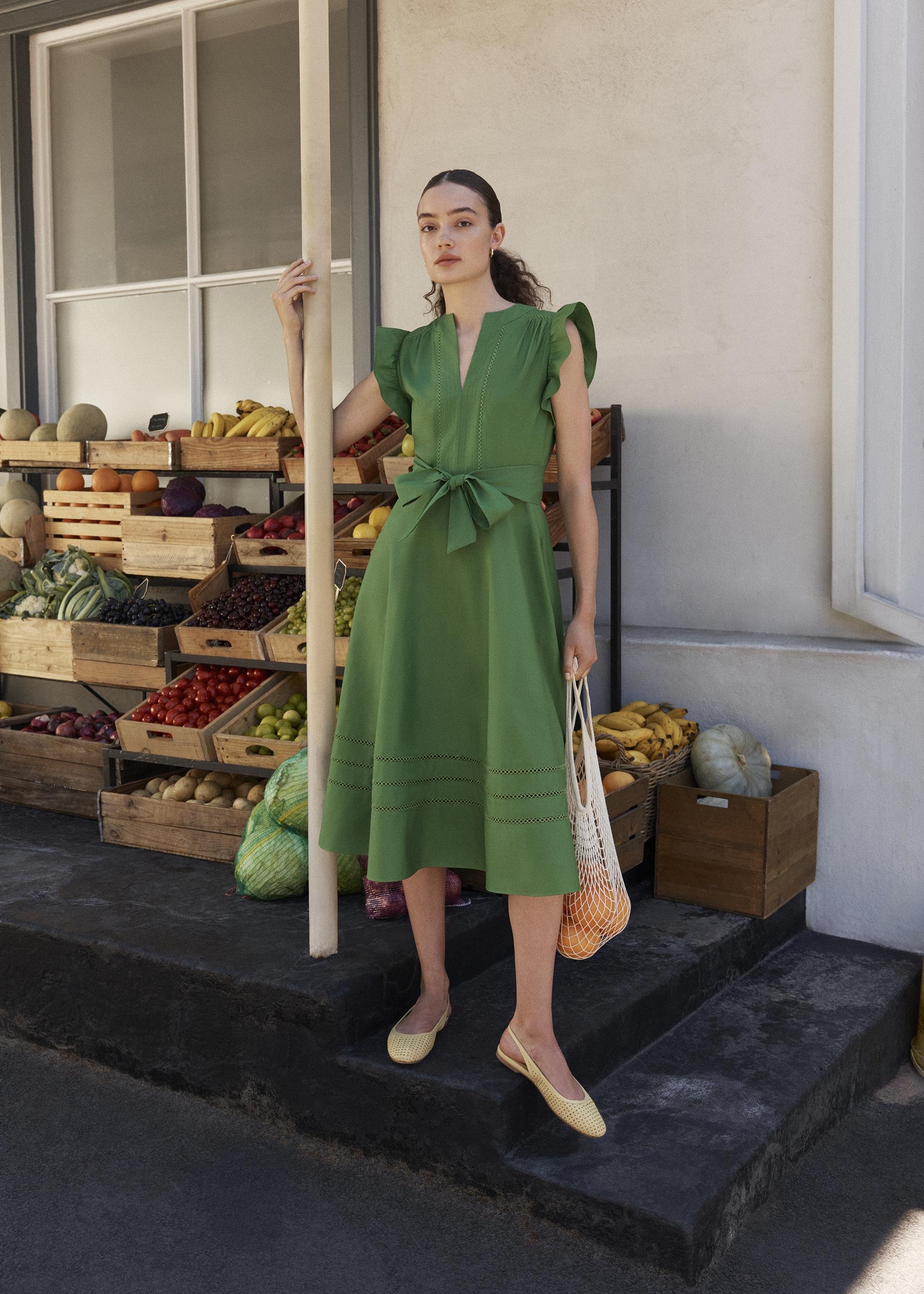 hobbs green dress Dresses for Women WC234DALBLU