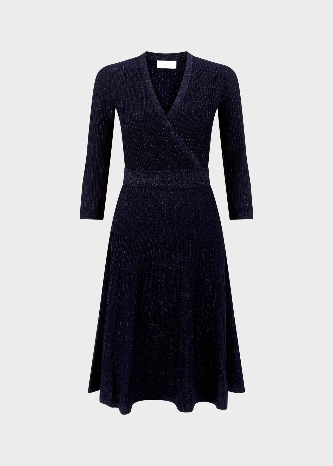 hobbs ellen knitted dress