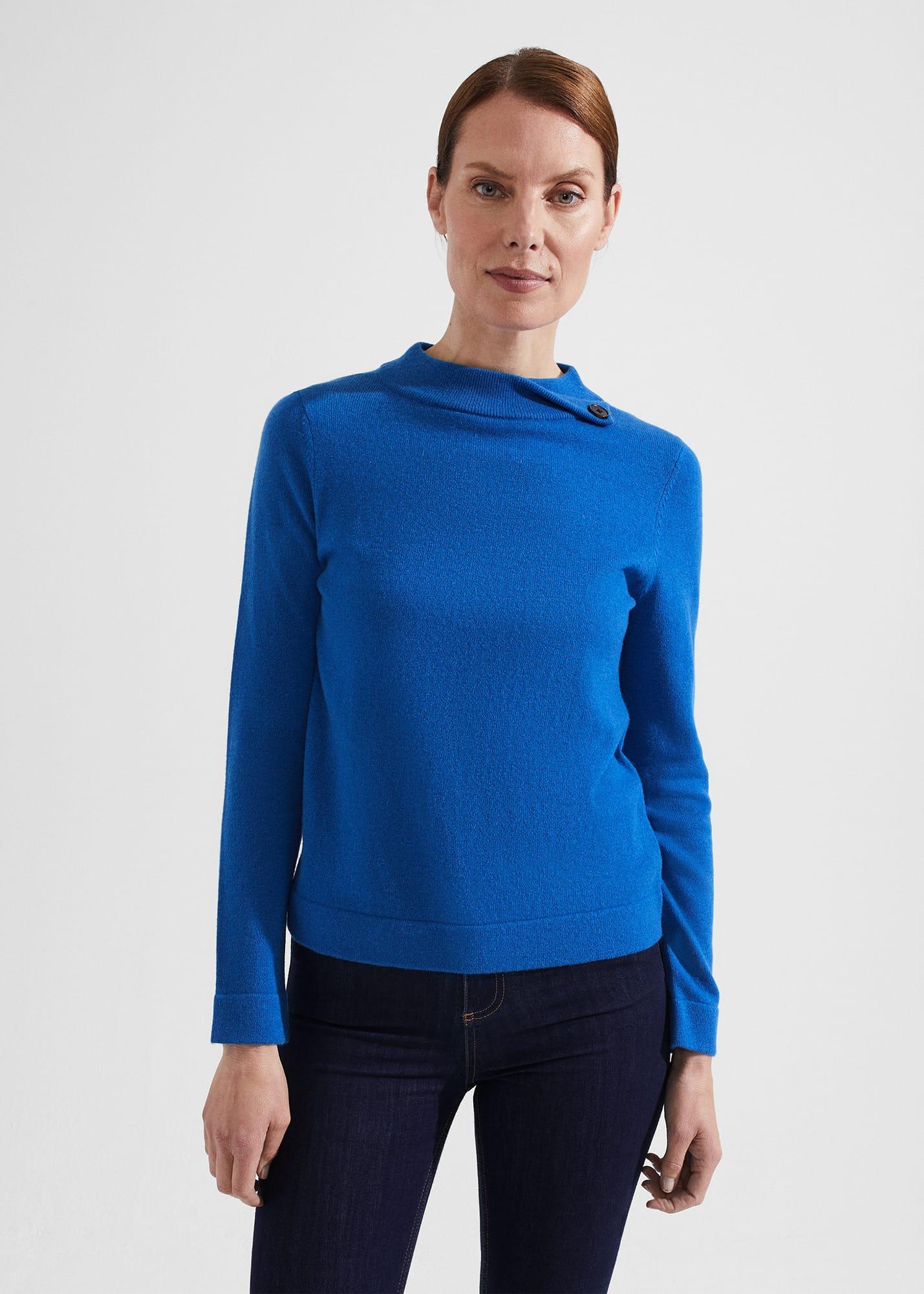 Purple Hobbs Audrey Sweater Blue Hobbs London Hobbs Sweater Audrey