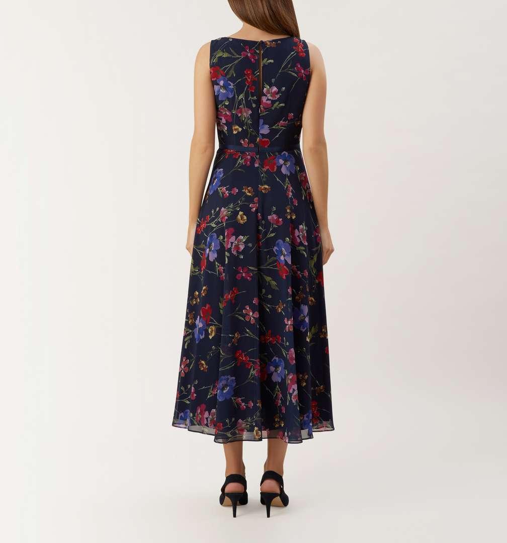 hobbs blue carly dress