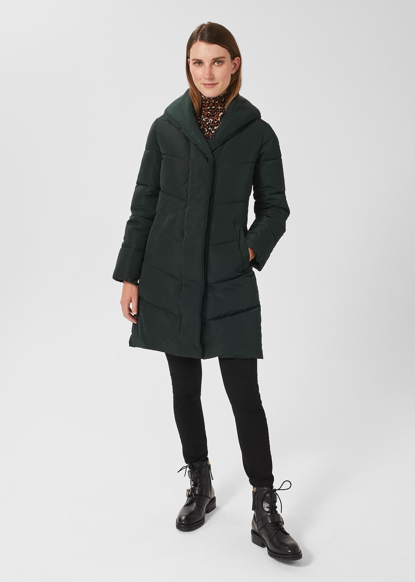 Hobbs Petite Indira Puffer Lyst UK