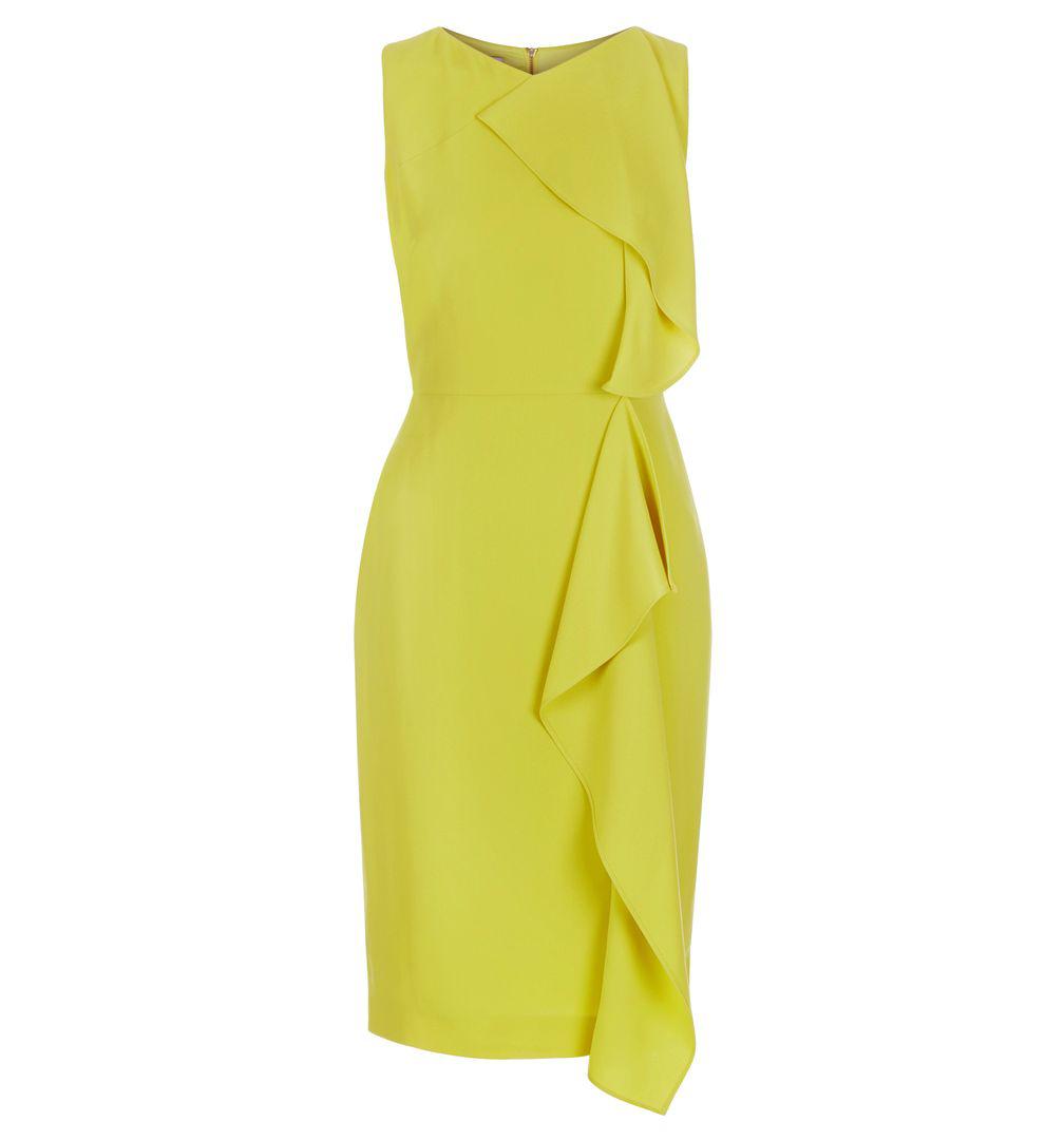 hobbs lemon dress