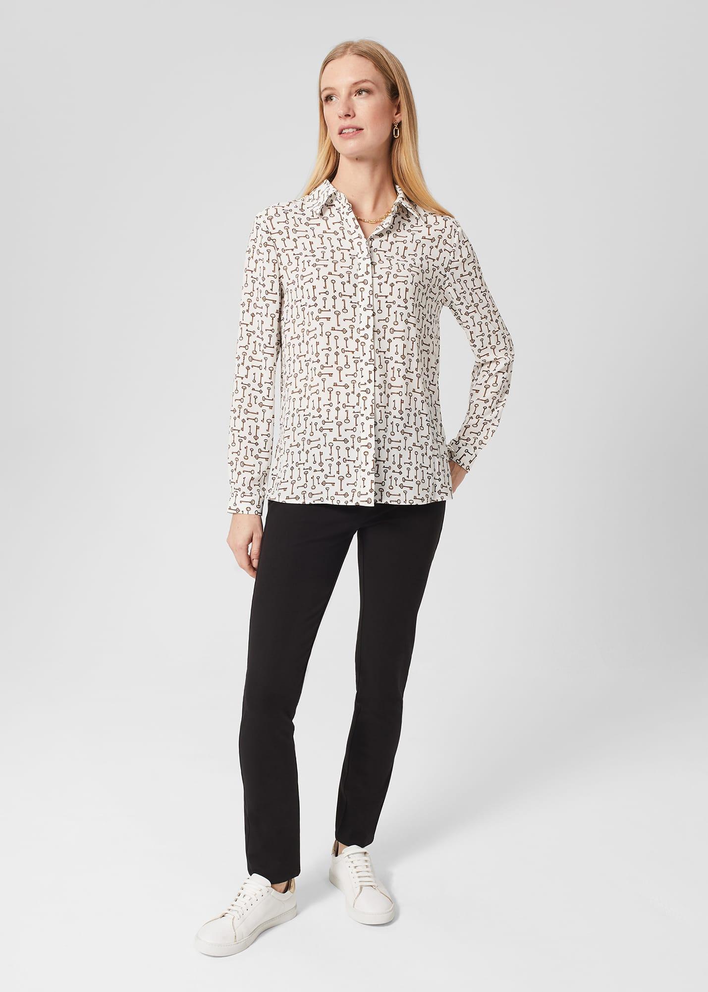 Hobbs Angelina Shirt in White Lyst UK