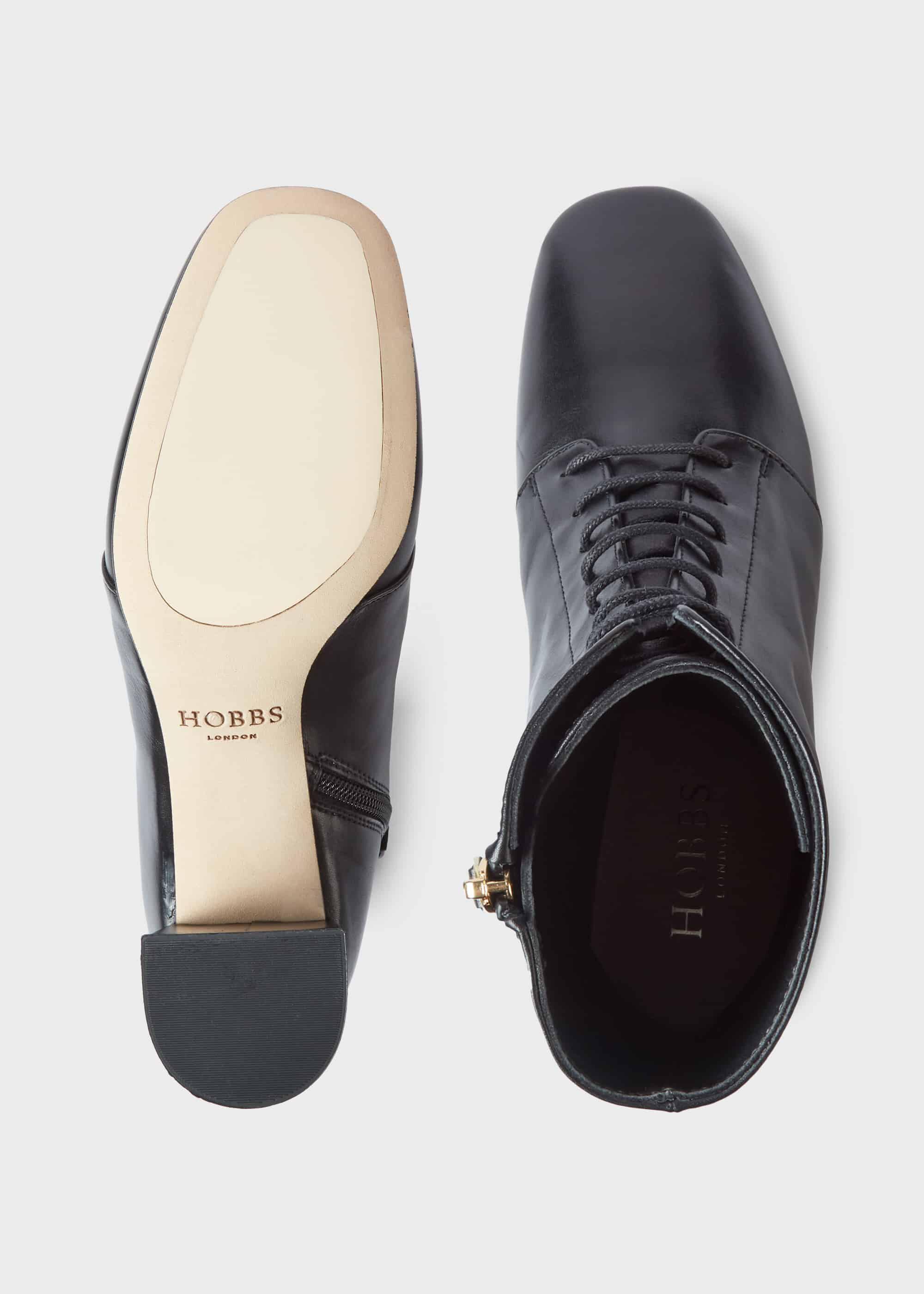 Hobbs black ankle boots sale