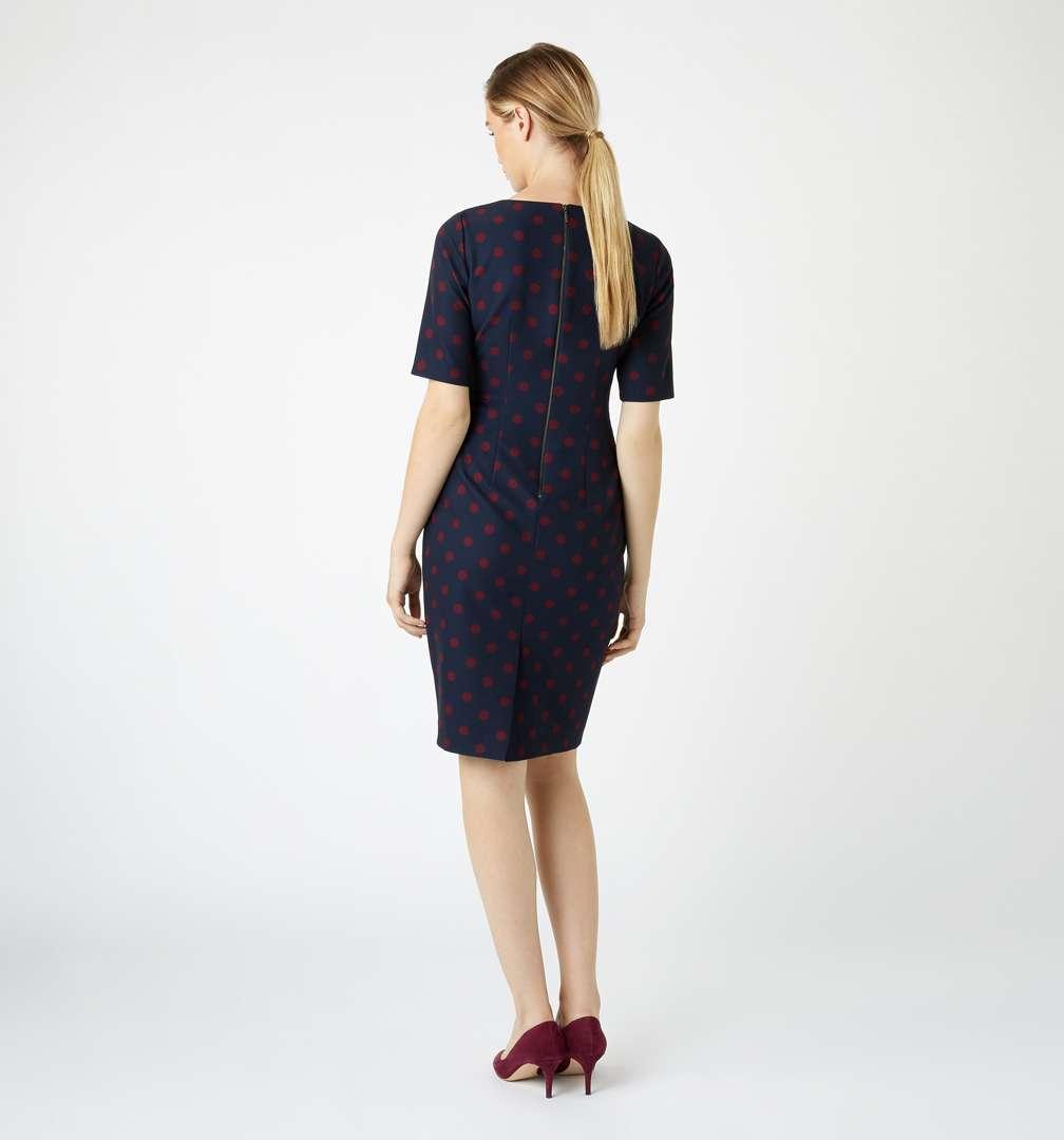 hobbs astraea spot dress
