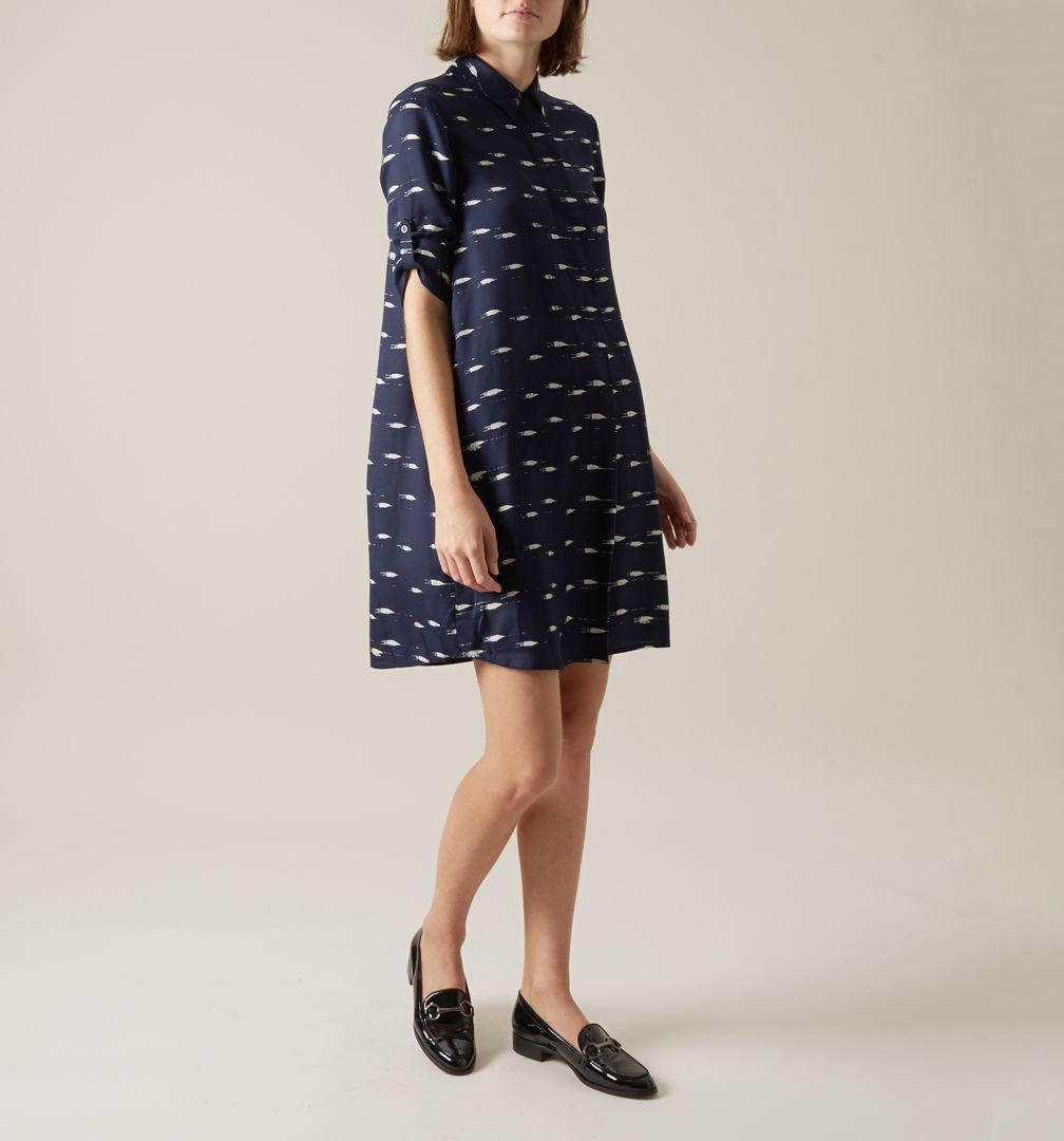 coast marci shift dress black