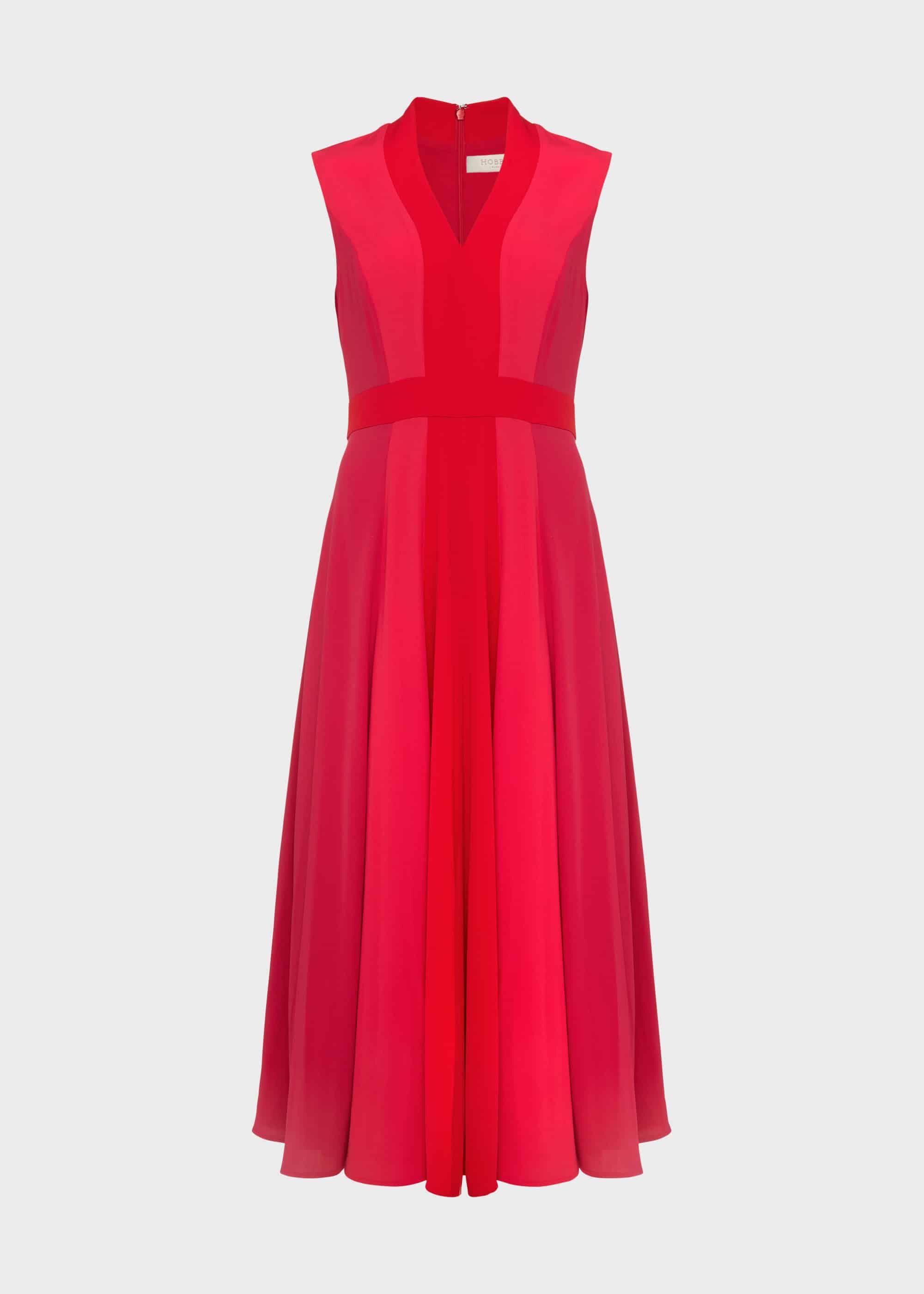 Hobbs Synthetic Jilly Fit And Flare 