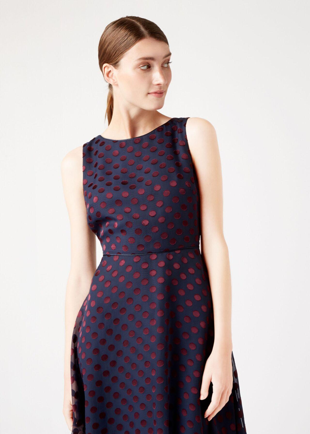 hobbs frances dress navy