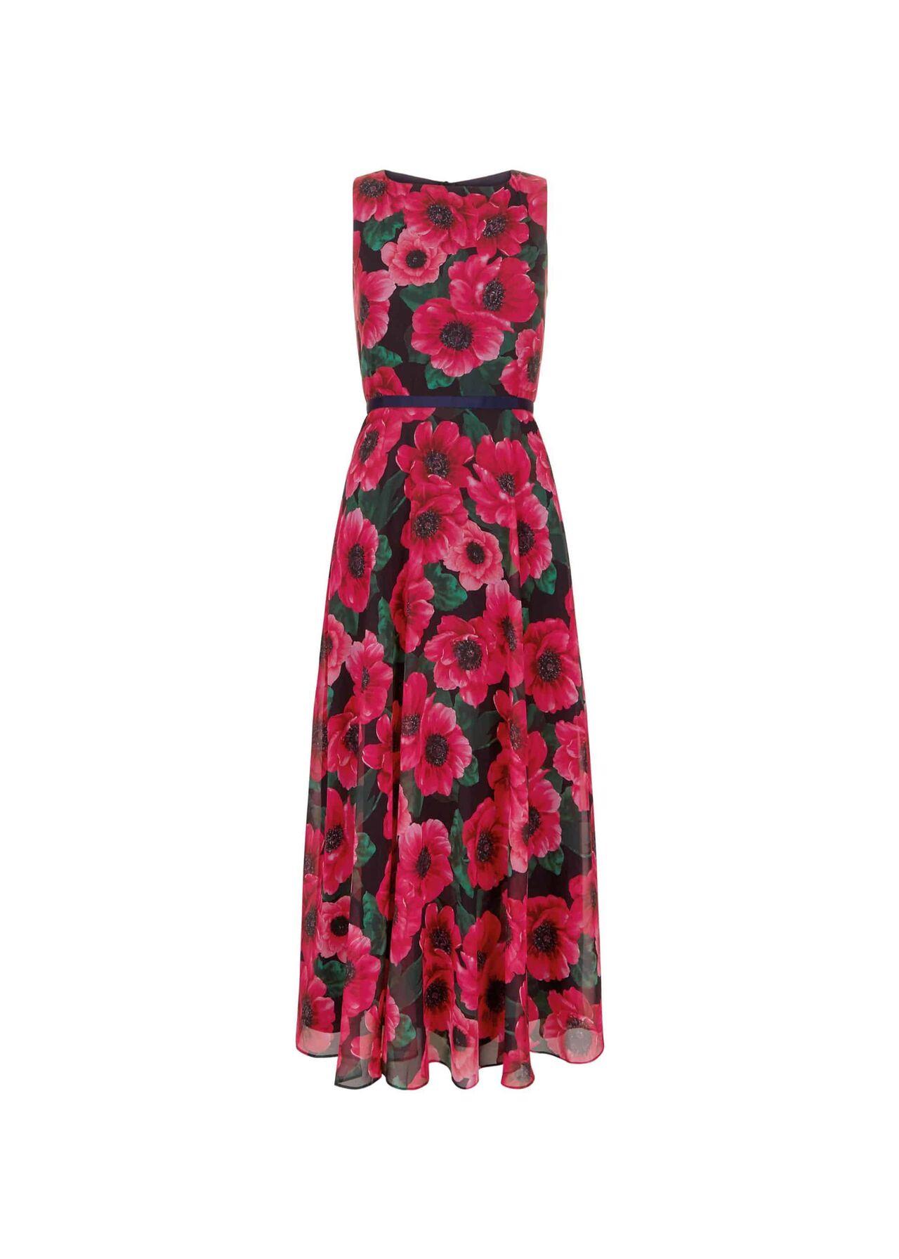 hobbs carly dress raspberry