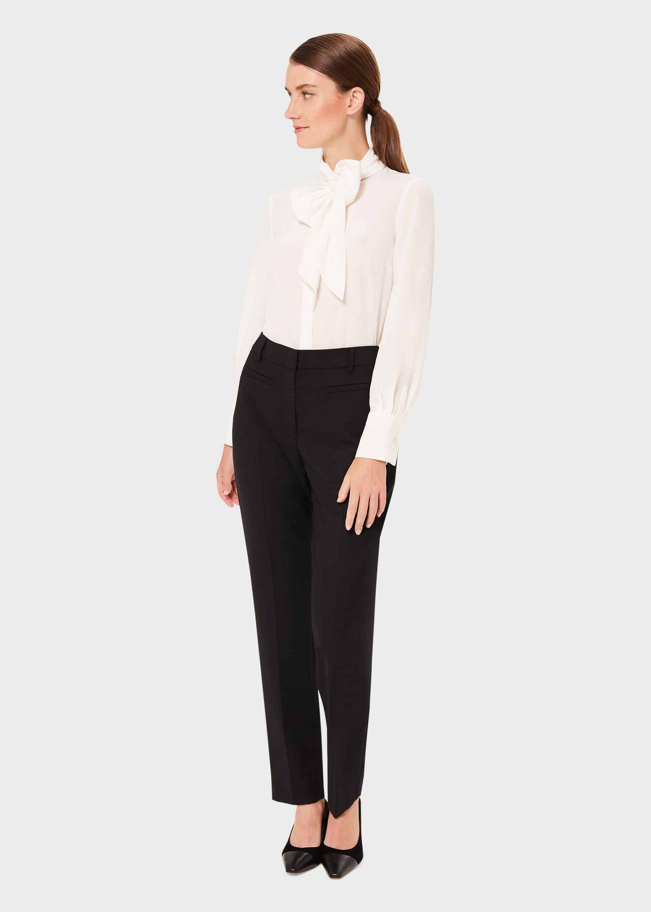 Hobbs Beatrice Silk Blouse in Ivory (White) - Lyst