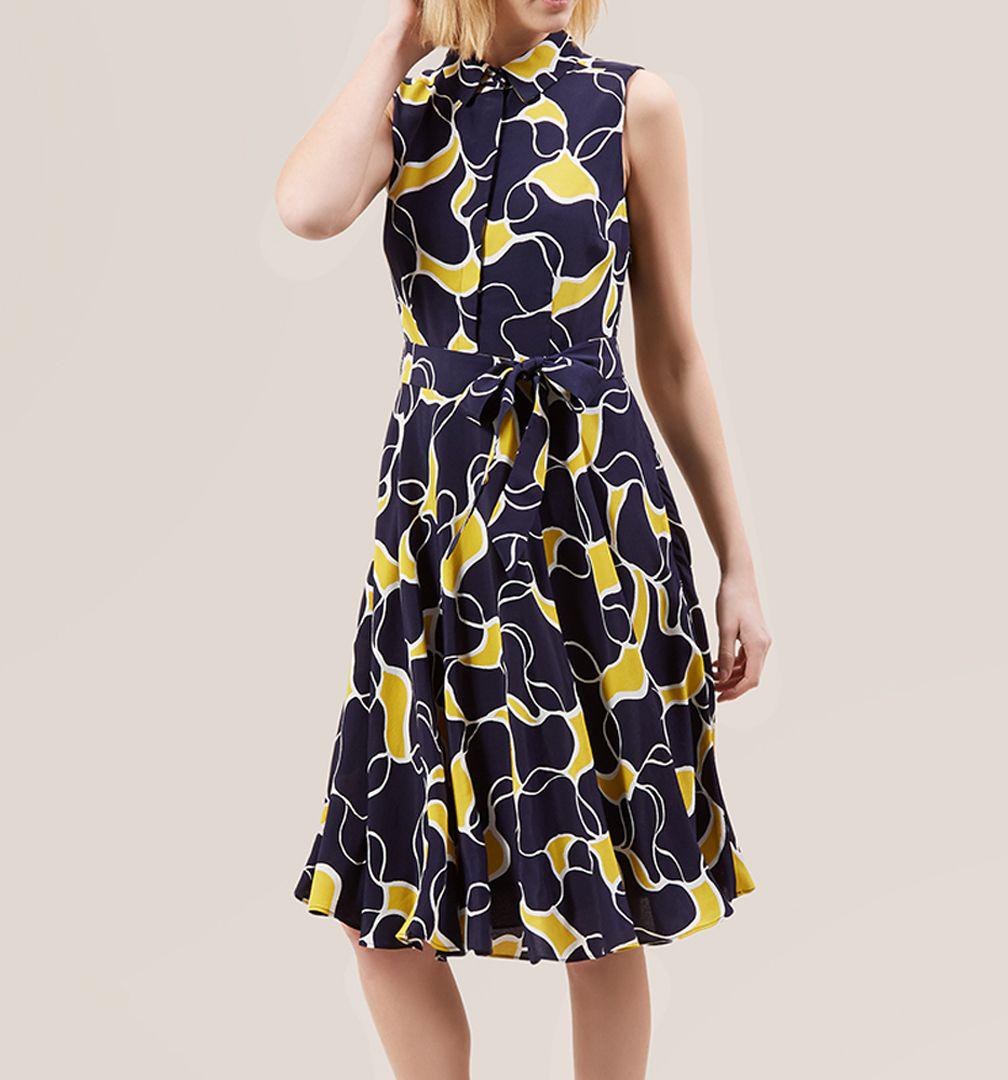 navy hobbs dress