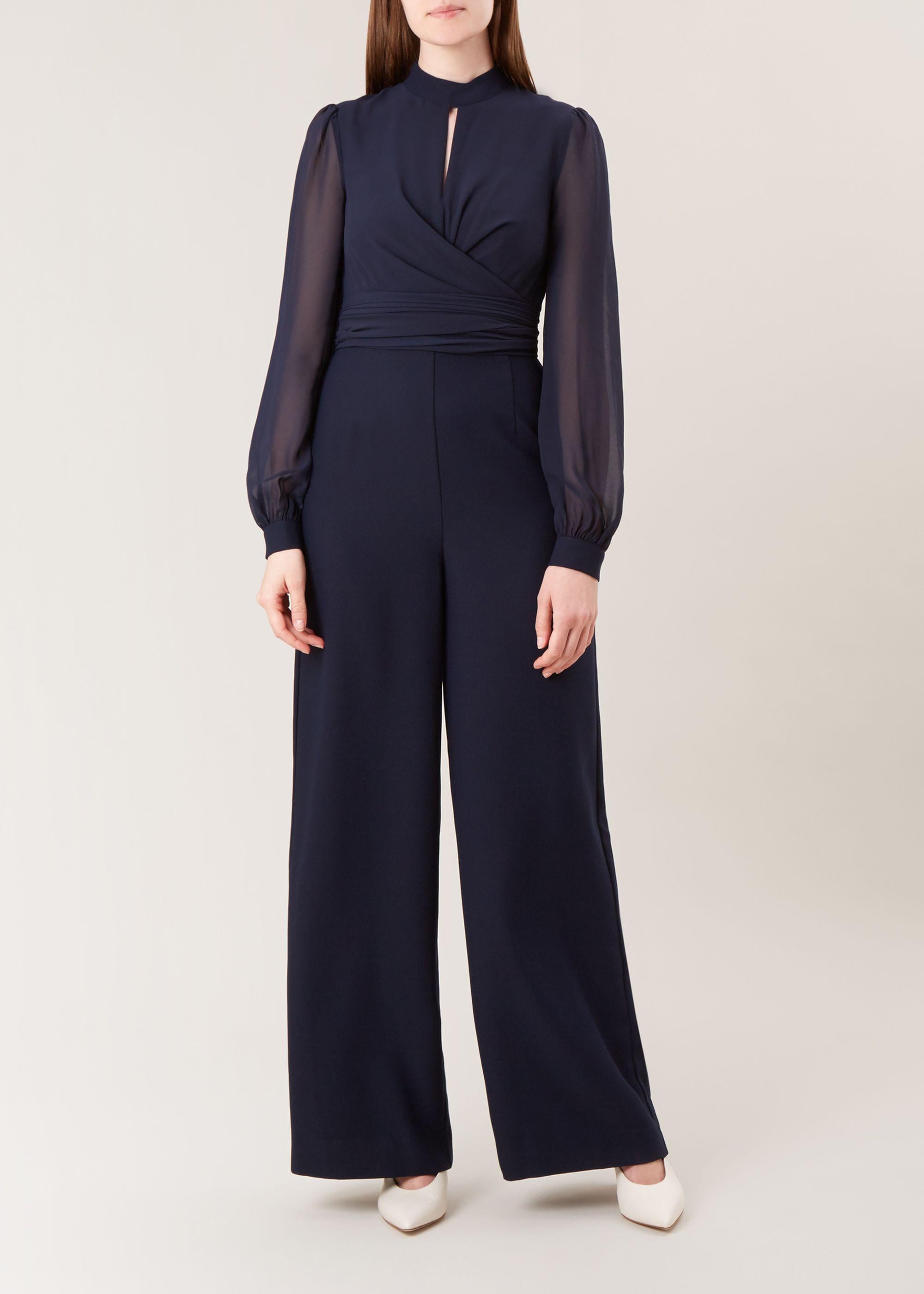 Hobbs Synthetic Vera Jumpsuit in Navy 