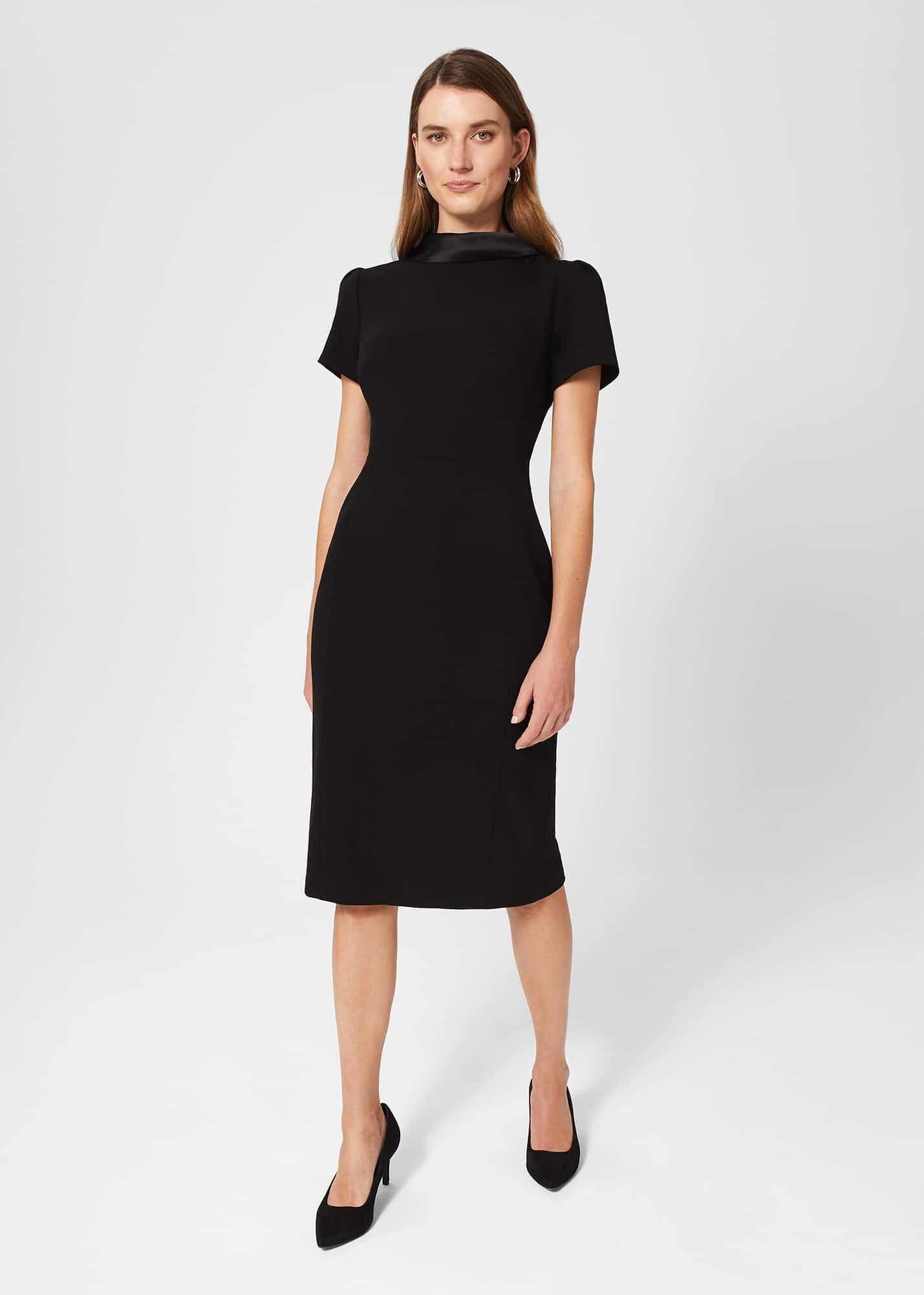 Hobbs black hotsell dress sale