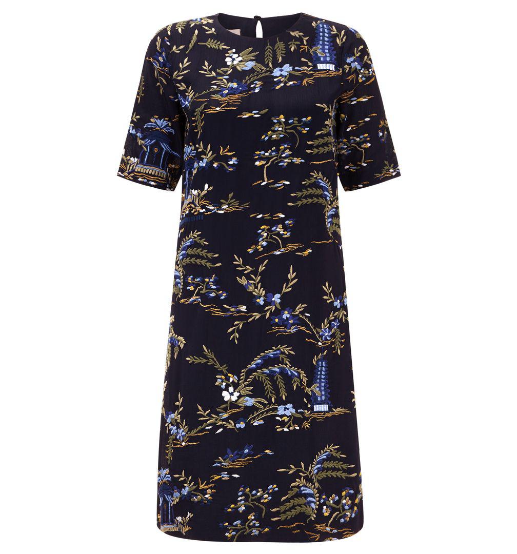 hobbs pagoda dress