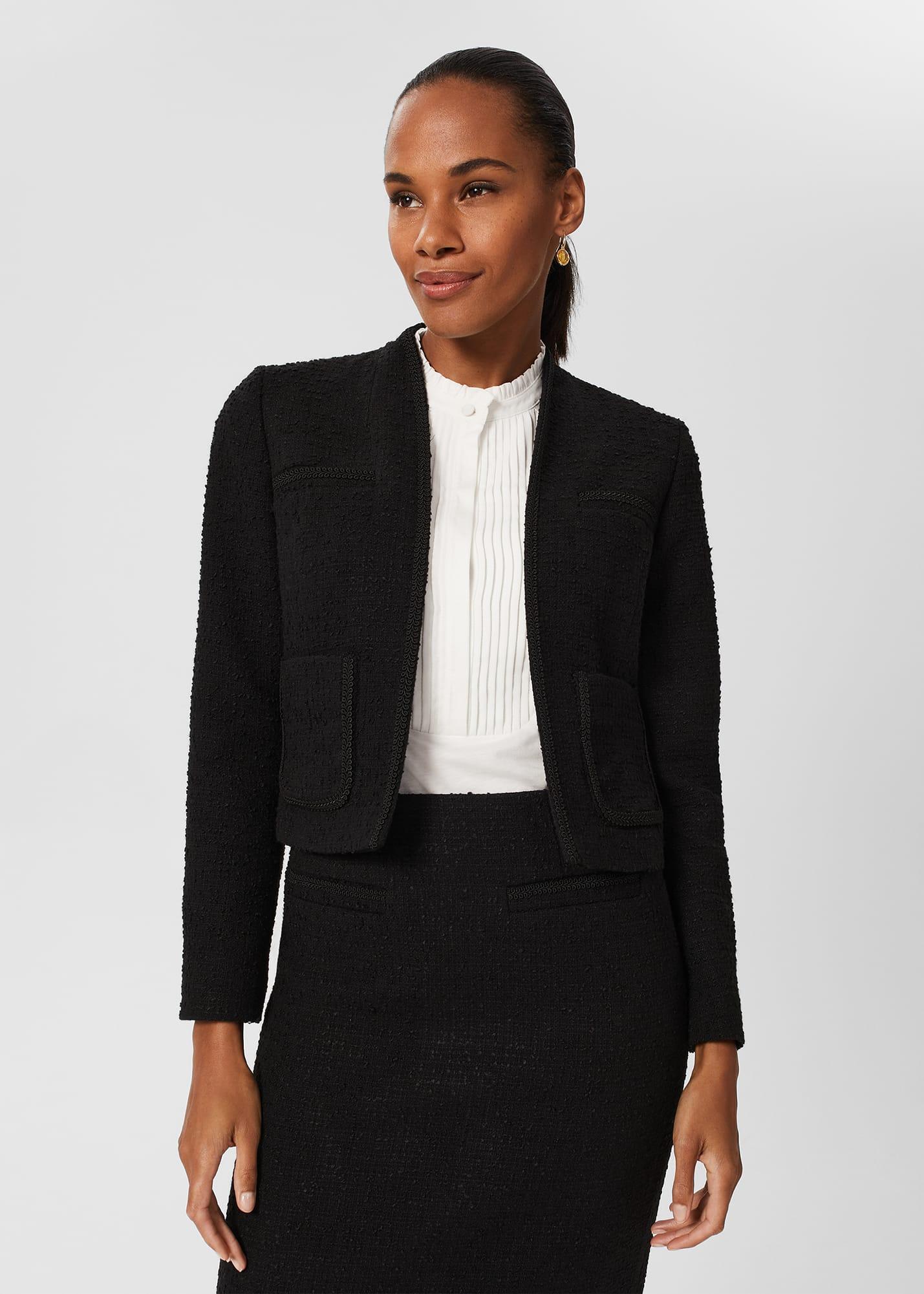 Hobbs ophelia coat black hot sale