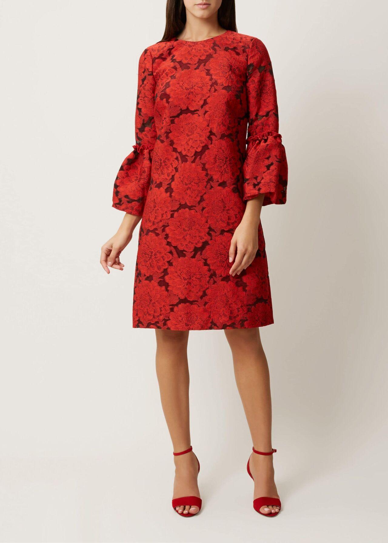 hobbs red dress