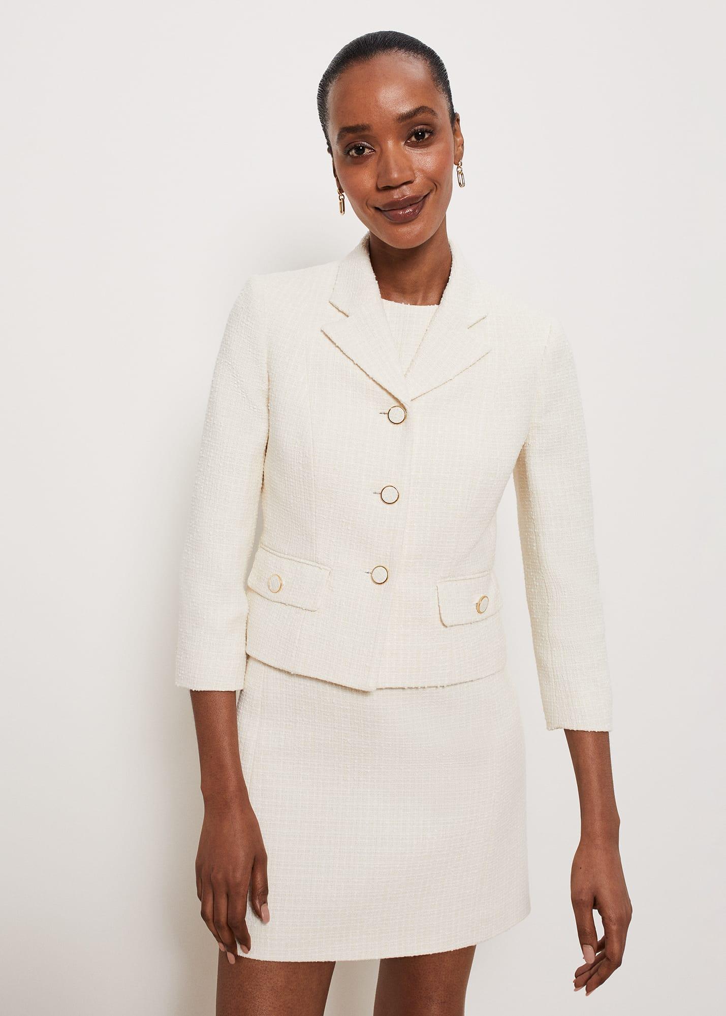 Hobbs tweed coat hotsell