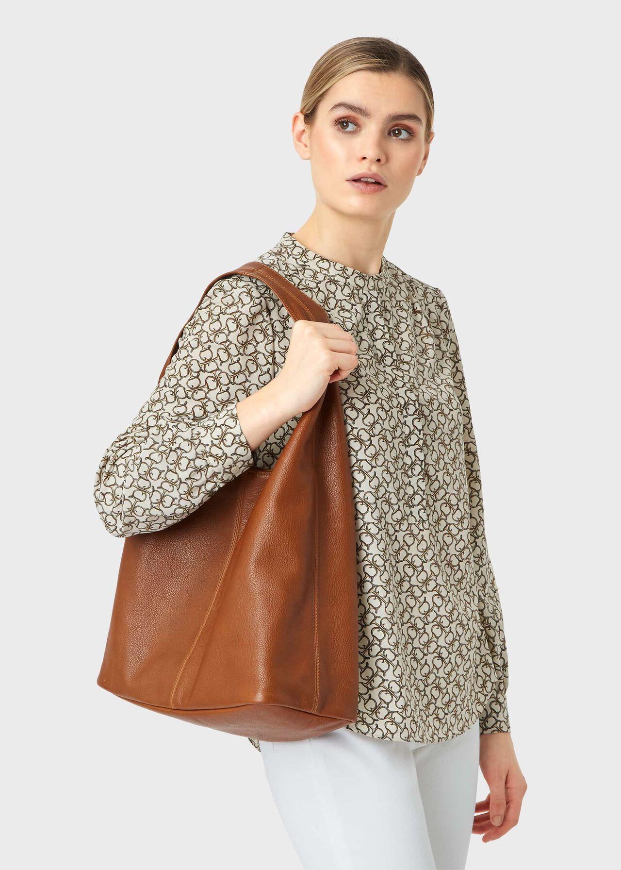 Lula Leather Hobo Bag