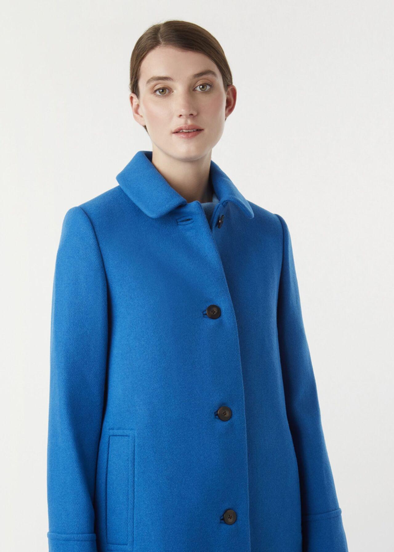 Hobbs Fia Wool Blend Coat in Blue - Save 20% - Lyst