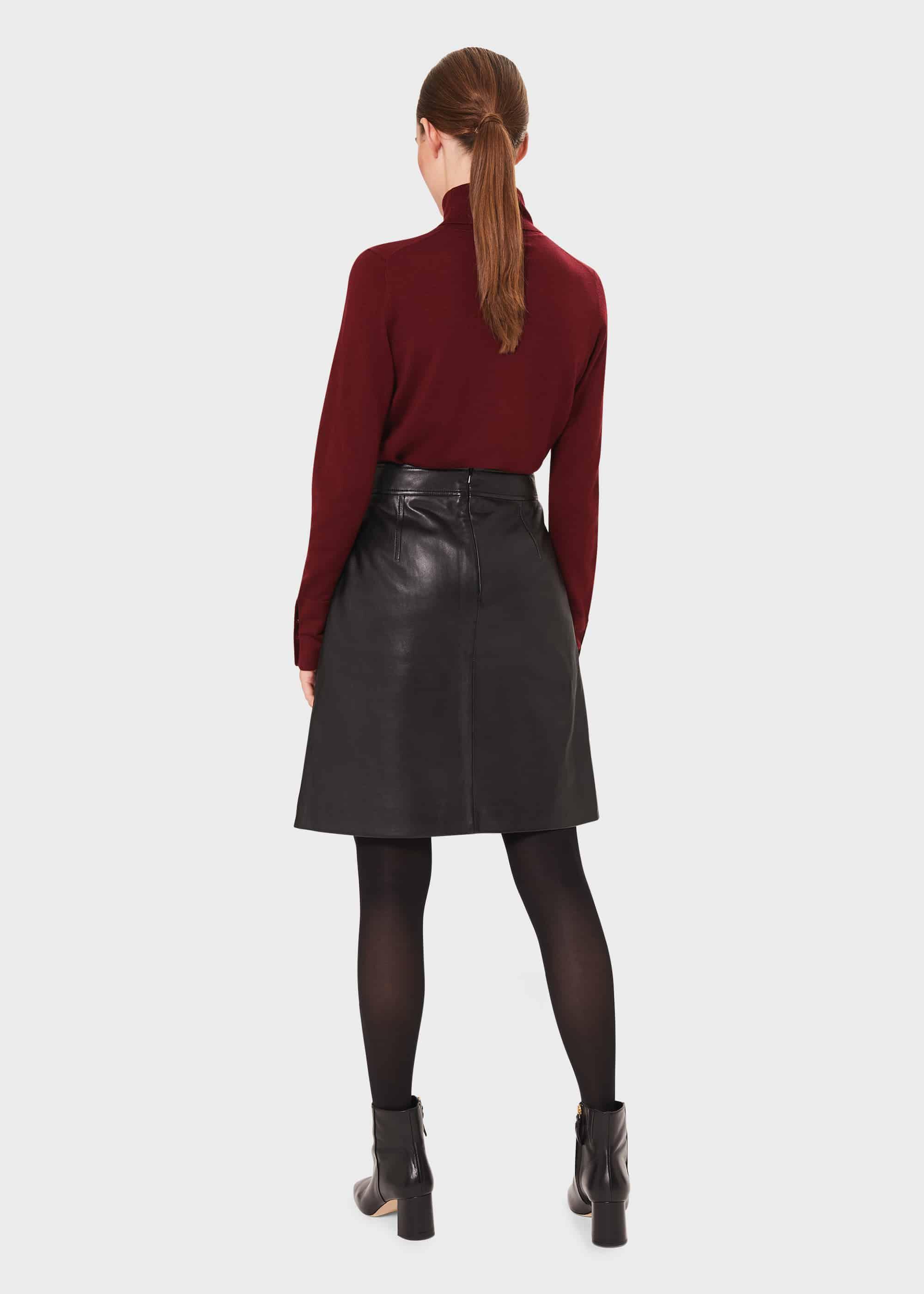 leather skirt hobbs