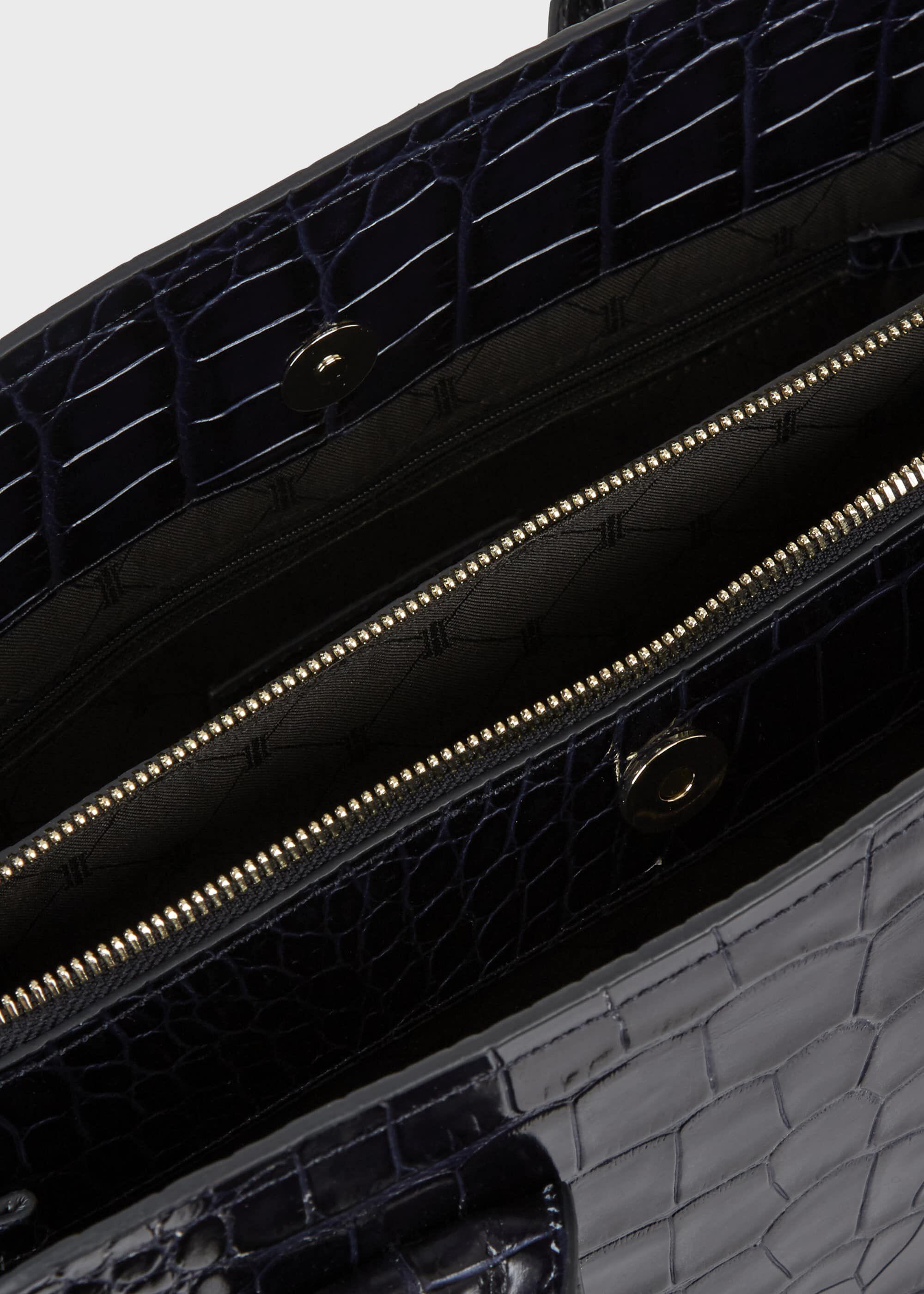 hobbs whitby leather tote bolsa