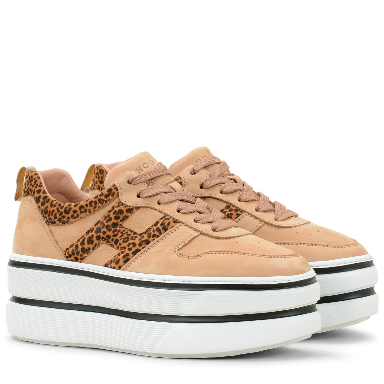 hogan h449 platform sneakers