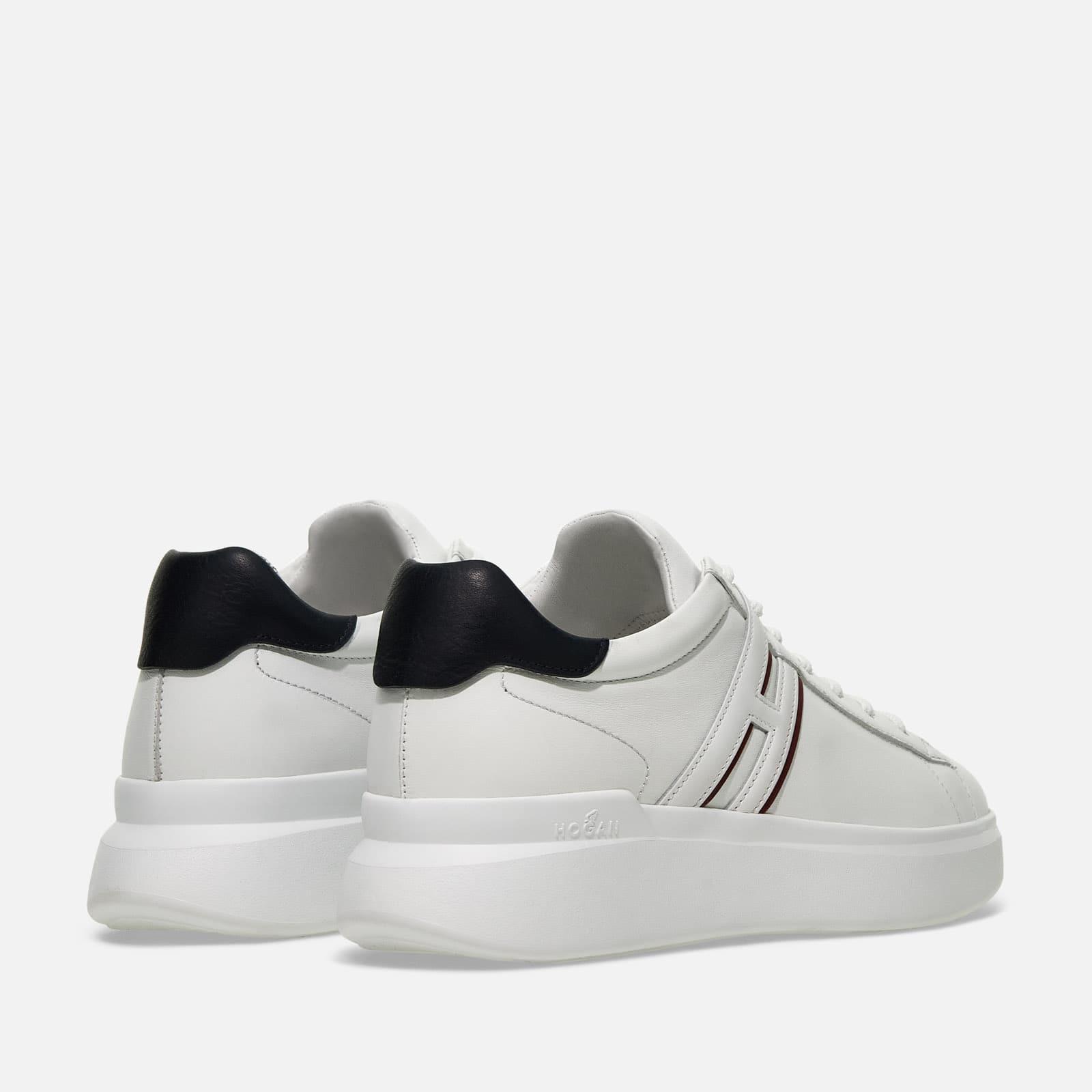 Hogan Sneakers H580 Uomo Pelle Bianco H Lunga Prezzo 350,00