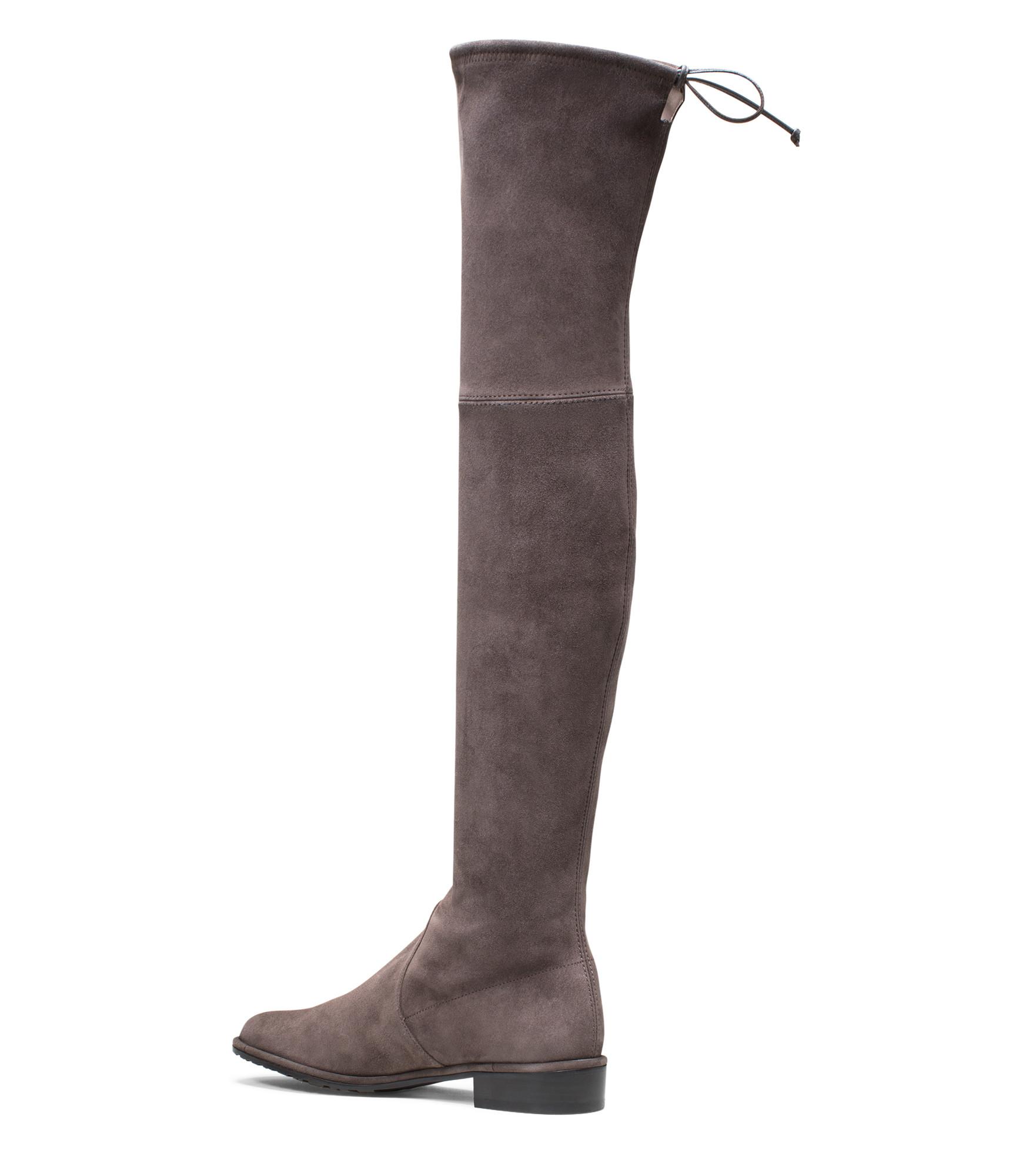 stuart weitzman low heel boots