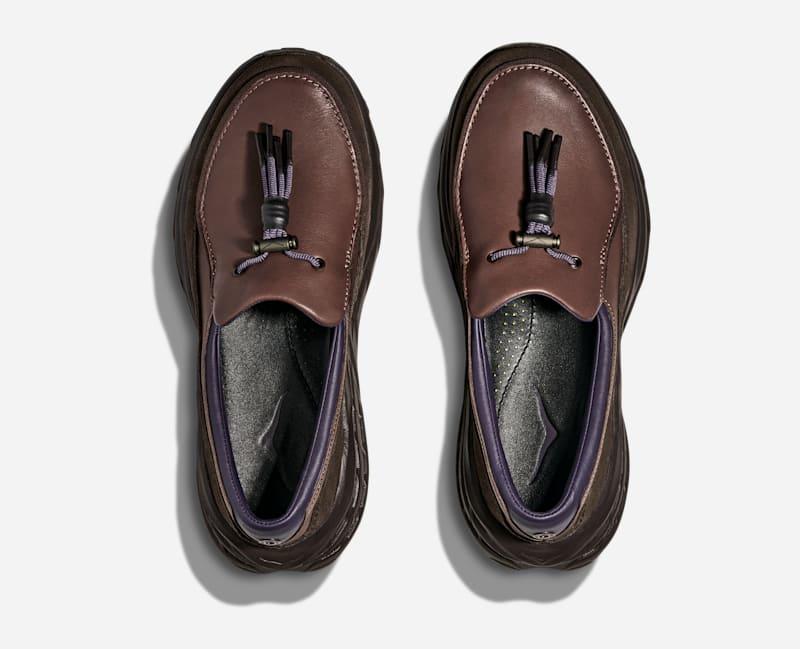 Hoka One One Speed Loafer Lifestyle Shoes in Black | Lyst UK