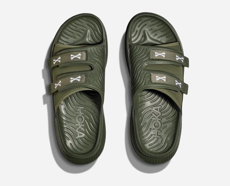 Hoka One One Ora Luxe Wtaps Lifestyle Shoes in Green | Lyst UK