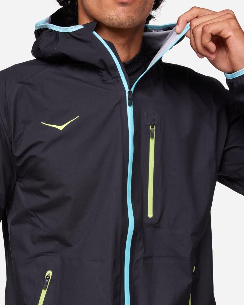 Hoka One One Tecsky Waterproof Jacket in Blue for Men | Lyst UK