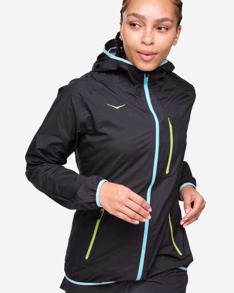 Hoka One One Tecsky Waterproof Jacket in Blue | Lyst UK
