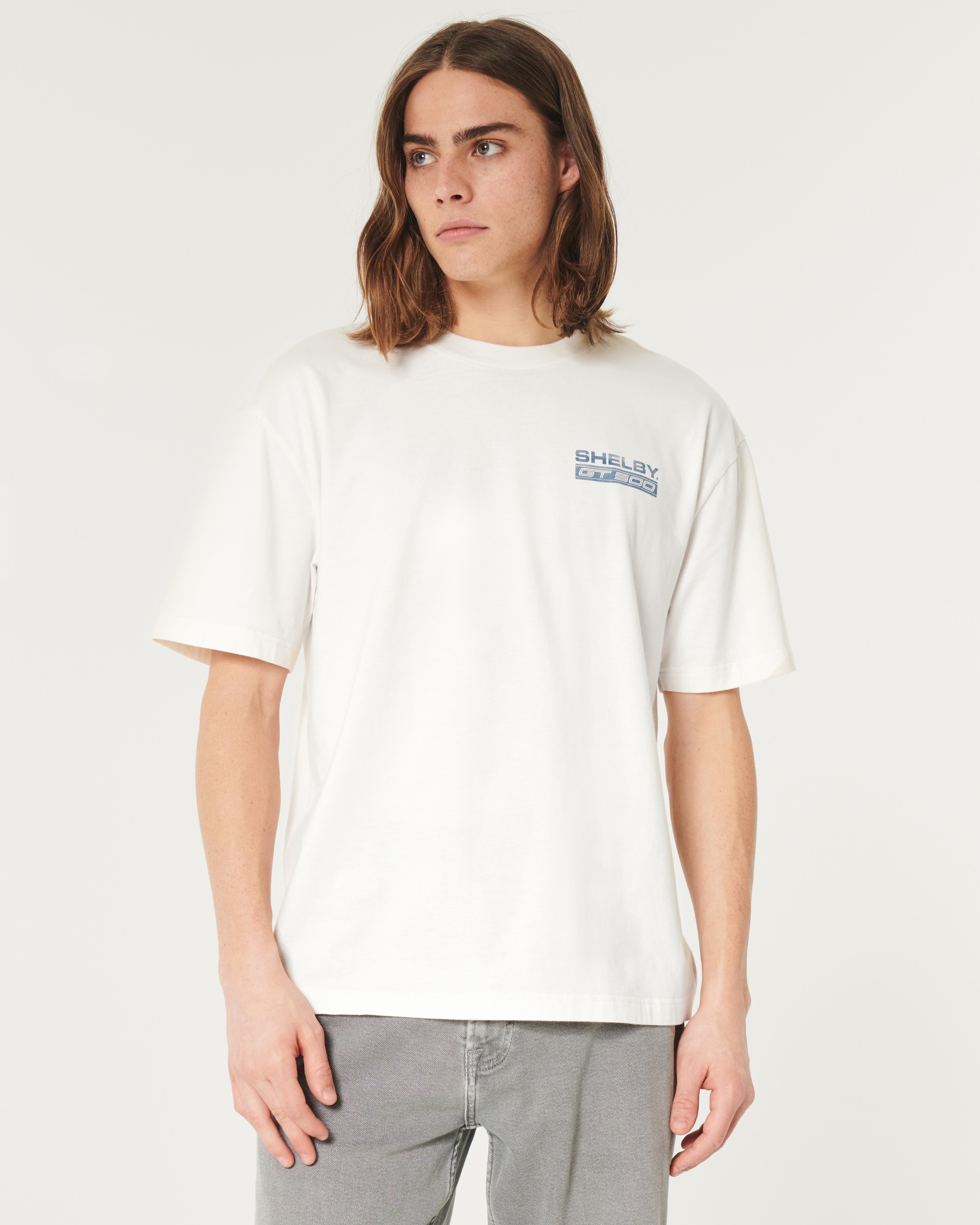 Hollister t shirt grau sale