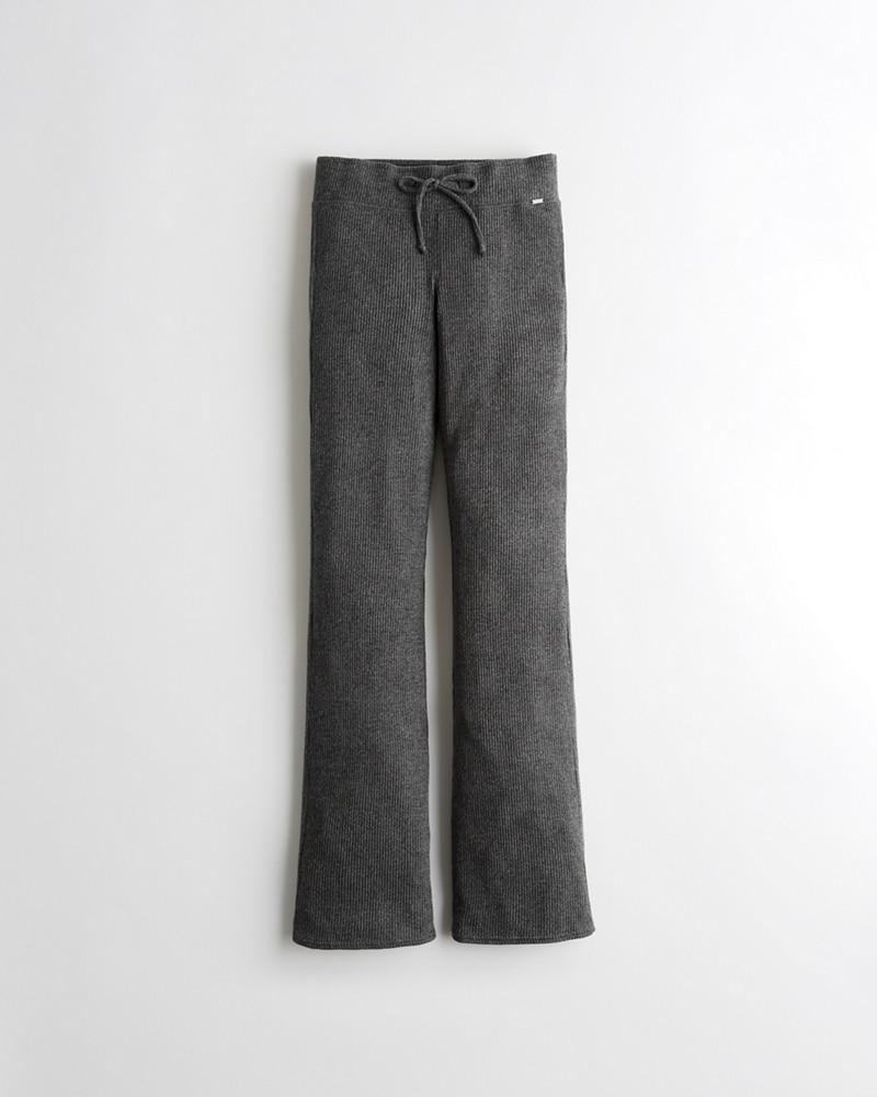 Hollister dreamworthy ribbed flare pants Clearance