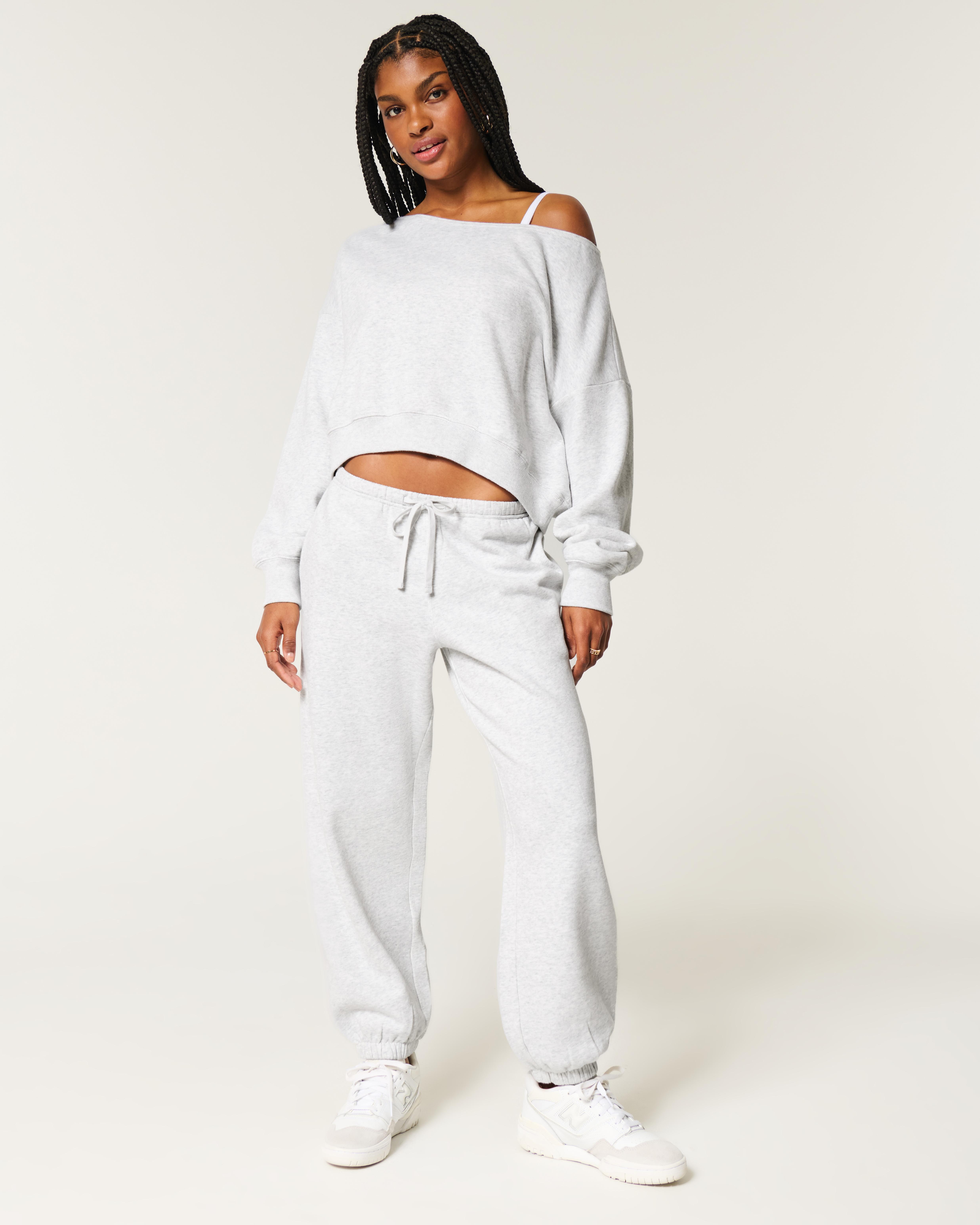 Hollister fleece joggers discount
