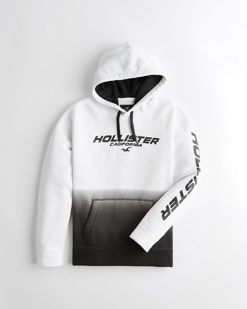 hollister purple ombre hoodie