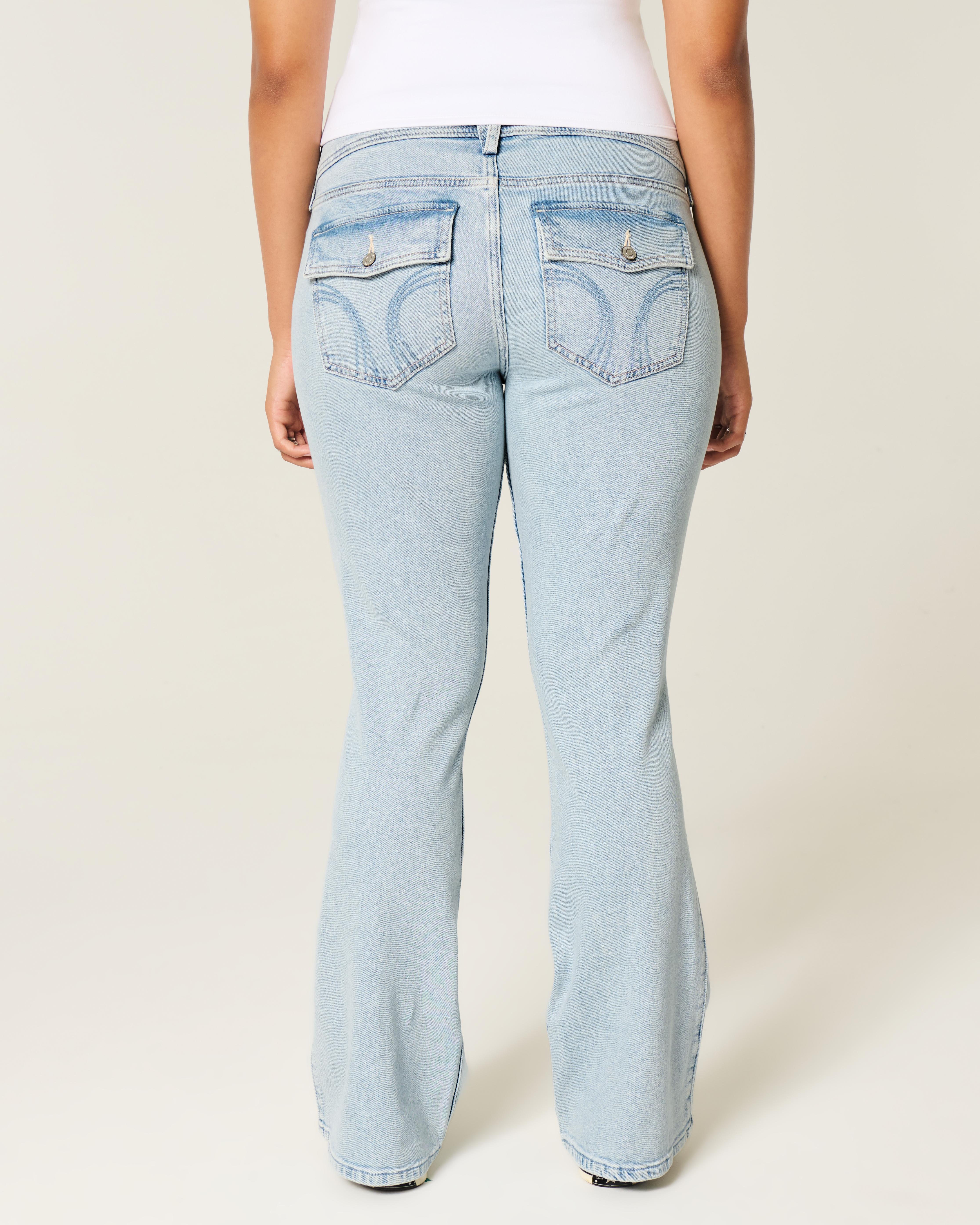 Hollister Womens Bootcut Hollister High Waisted Bootcut Jeans