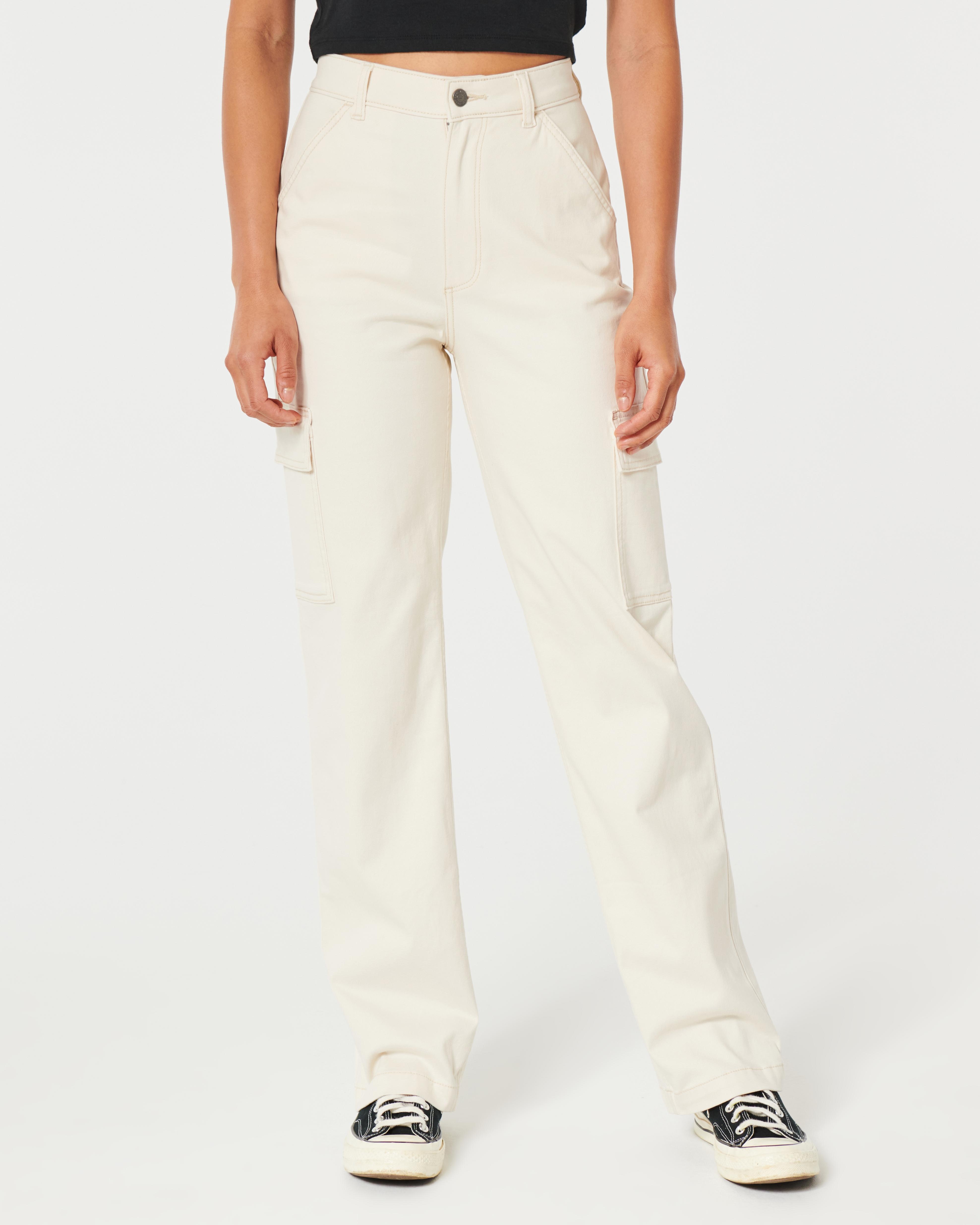 Hollister cargo hotsell pants womens
